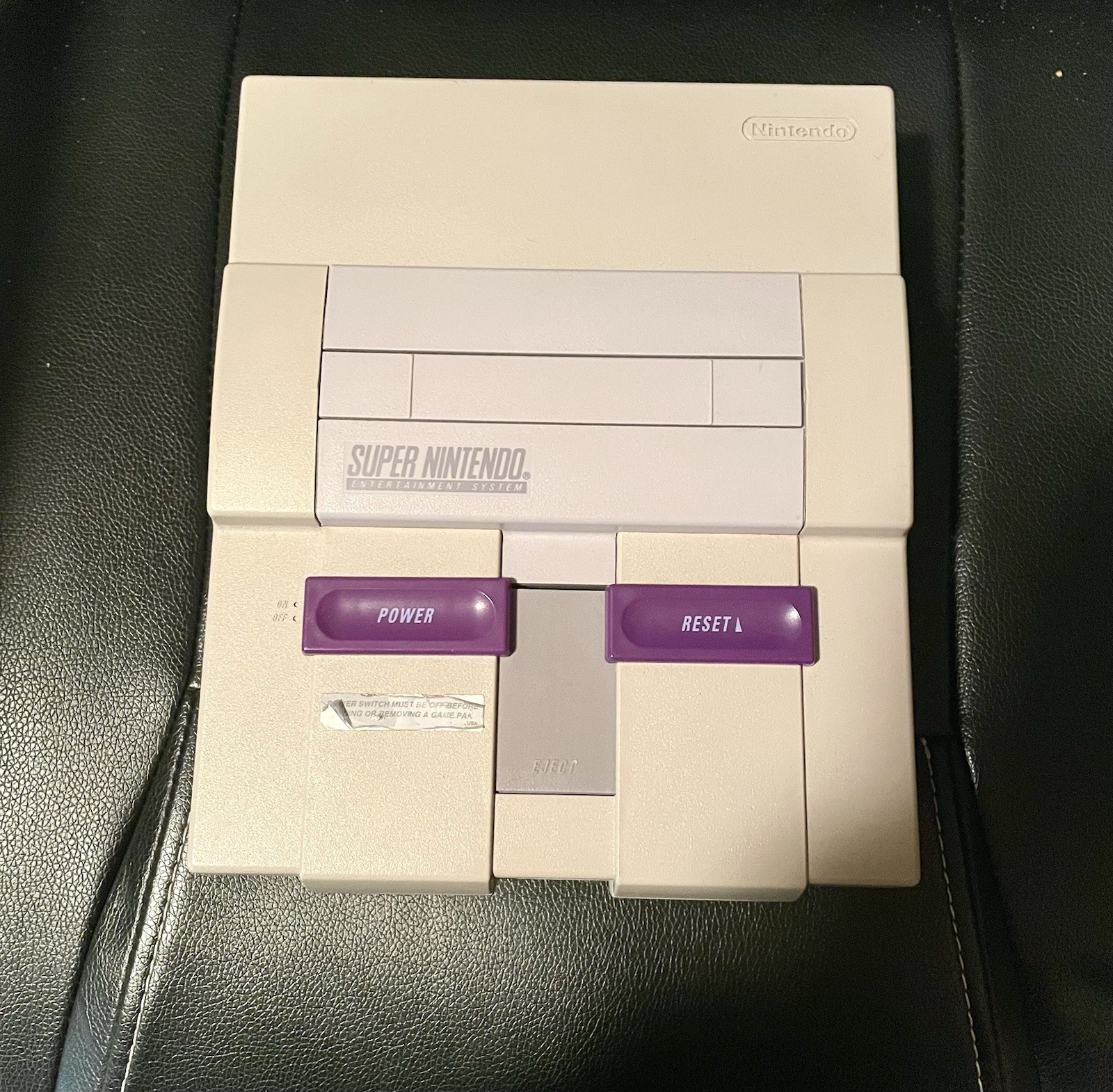 Nintendo SNES Super Nintendo Console SNS-001 NTSC-U/C Console Only