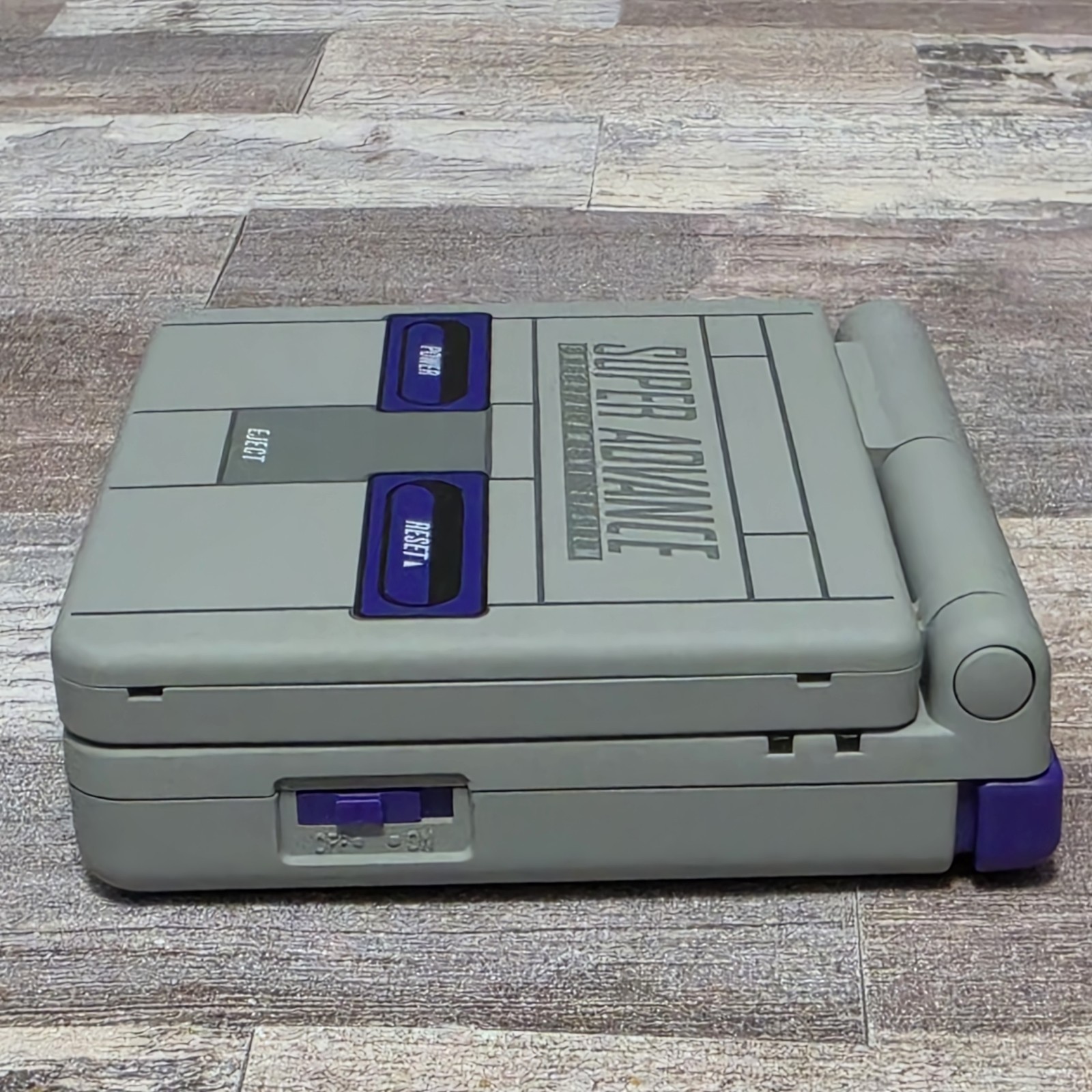 GameBoy Advance SP IPS Charger Included – Custom Shell New Build SNES