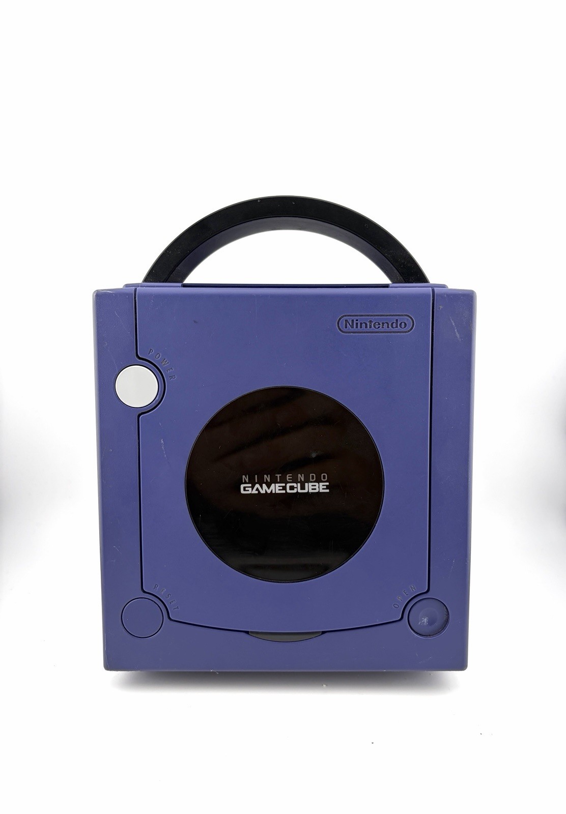 Nintendo GameCube Purple Indigo Console Only for Parts/Repair Fast Free Shipping