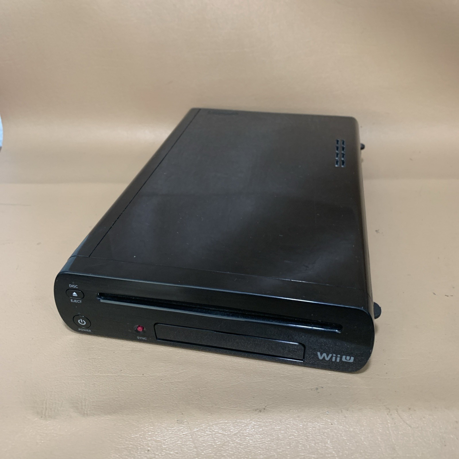 Nintendo Wii U Black 32 GB System Console Bundle With 3 Games TESTED WORKING