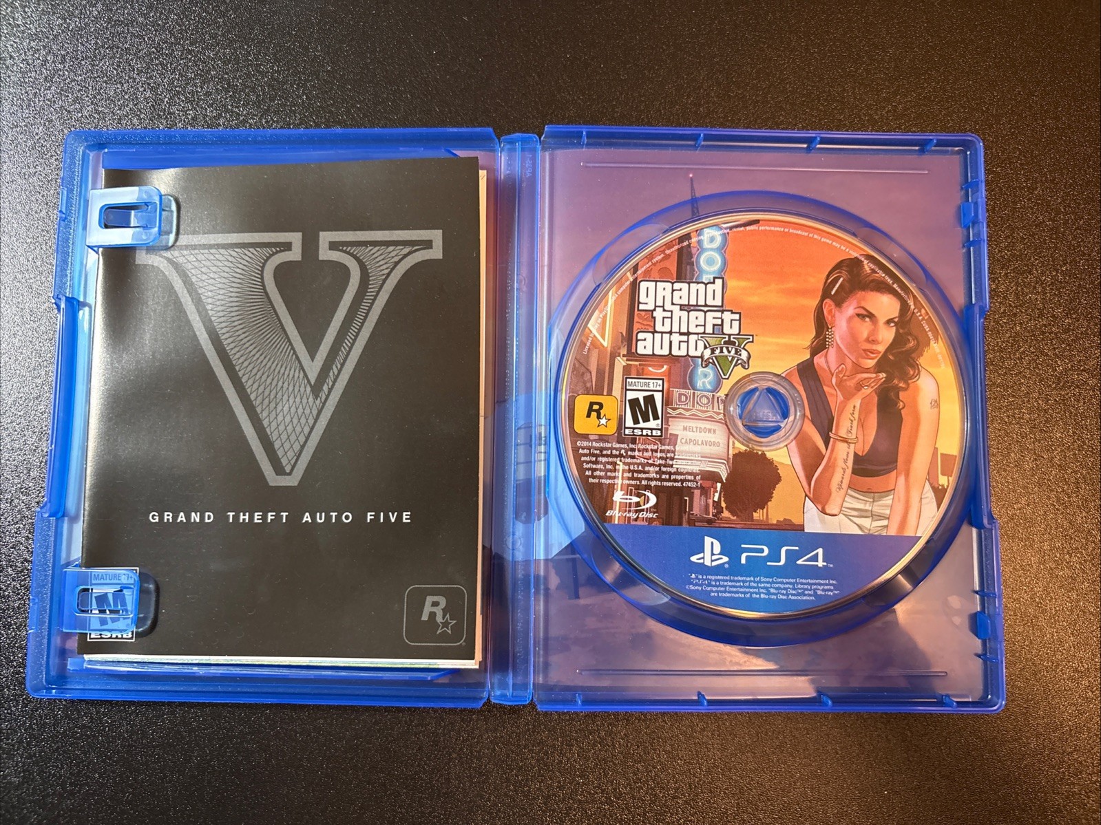 Sony PlayStation 4 Pro 1TB PS4 Console CUH-7215B W/Box & GTA5 Game – Great Cond.