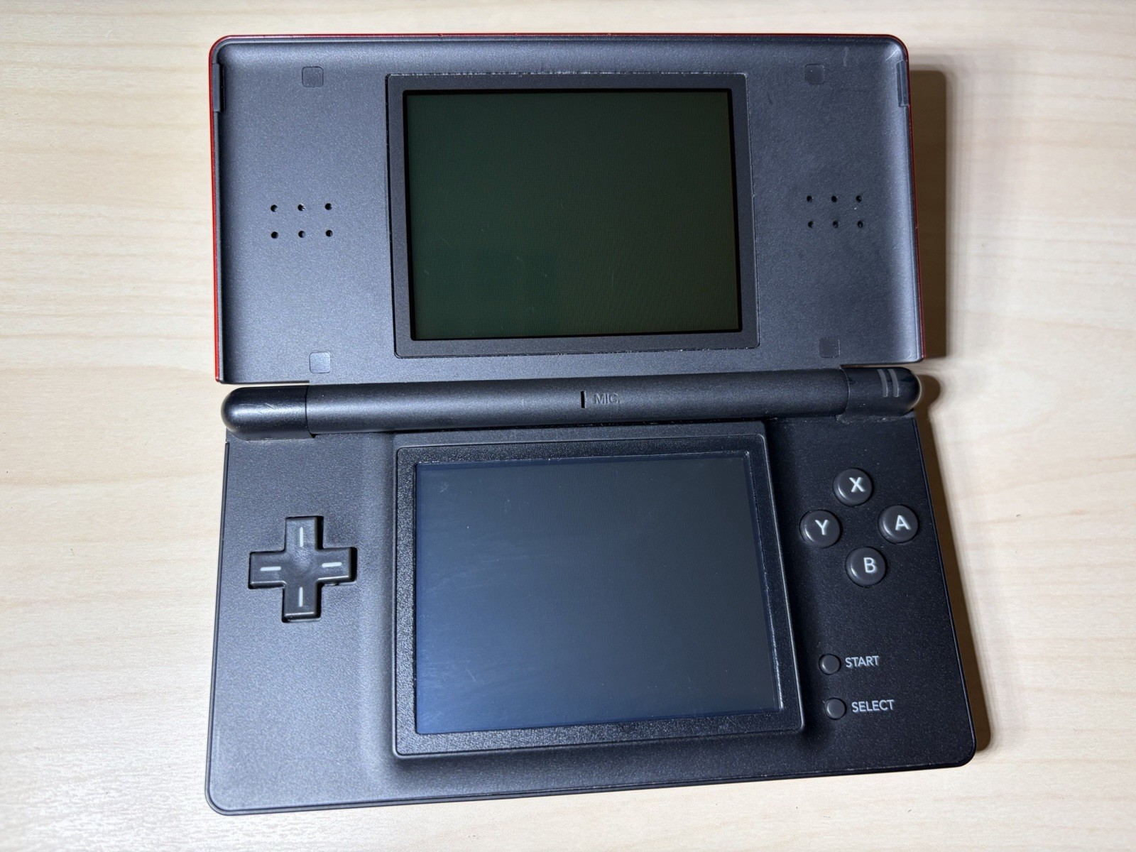Mint Box – Nintendo DS Lite – Crimson Red Black – Console – Complete – Very Good