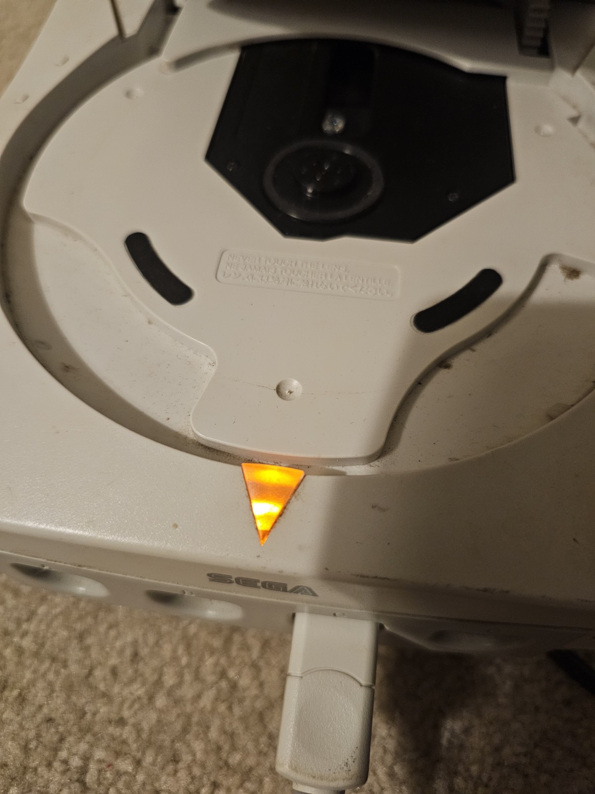 SEGA Dreamcast Console HKT-3020 with Controller, Cords, & Tony Hawk Game