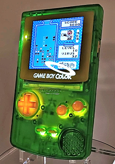 Nintendo Game Boy Color IPS Mod – Custom Translucent Green