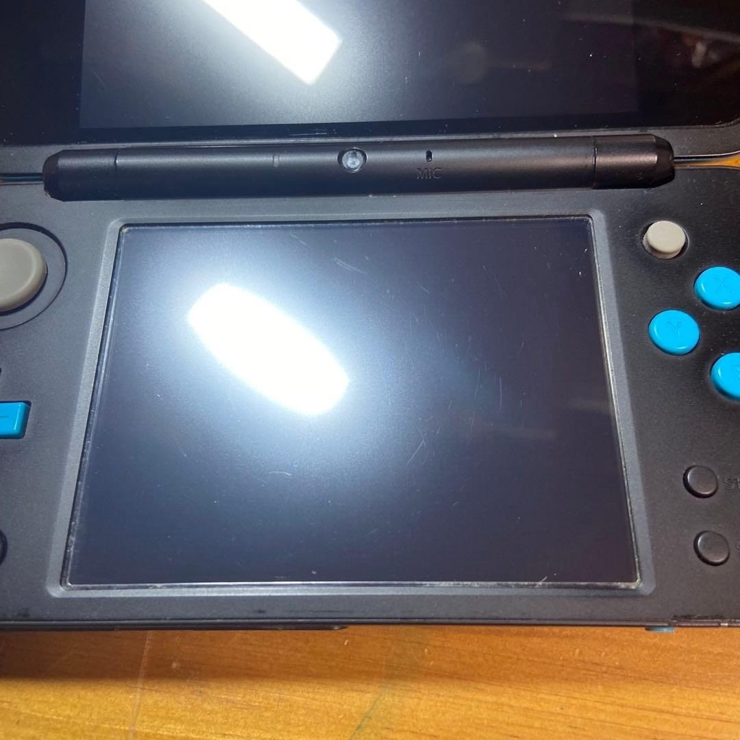 New Nintendo 2DS LL Console, Black x Turquoise, 6081 From Japan