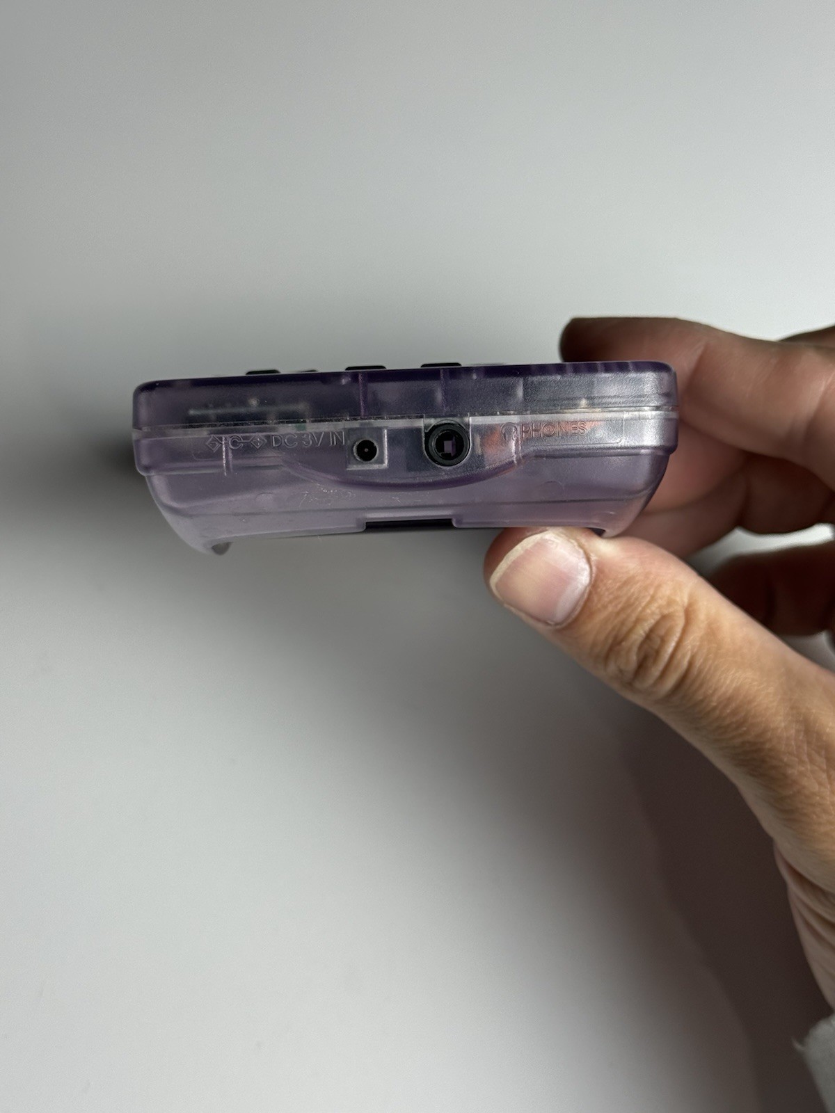 Nintendo Game Boy Color – Atomic Purple No Battery Cover Tested And Working
