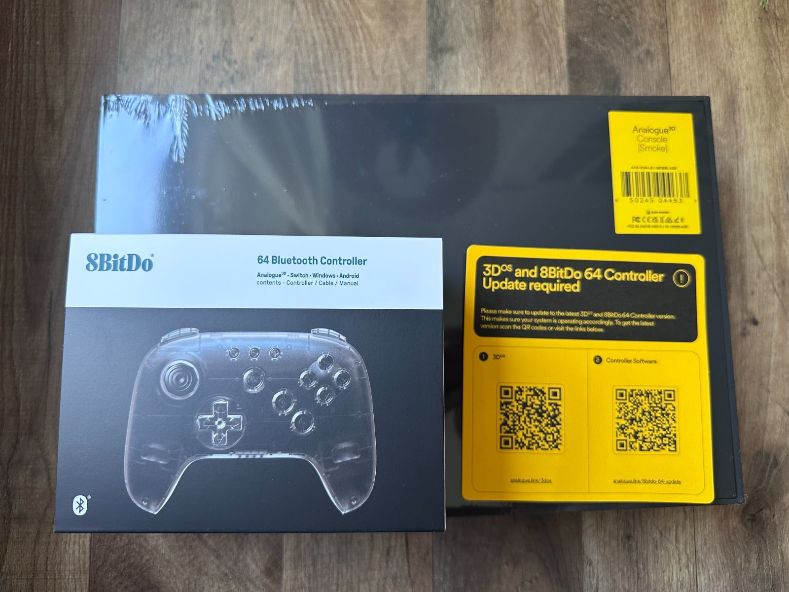 Analogue 3D Funtastic Smoke HDMI N64 FPGA Console & 8bitdo Controller Limited