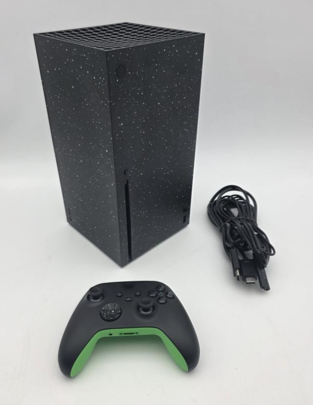 Microsoft Xbox Series X 2TB Galaxy Black Special Edition w/ Controller & Cords