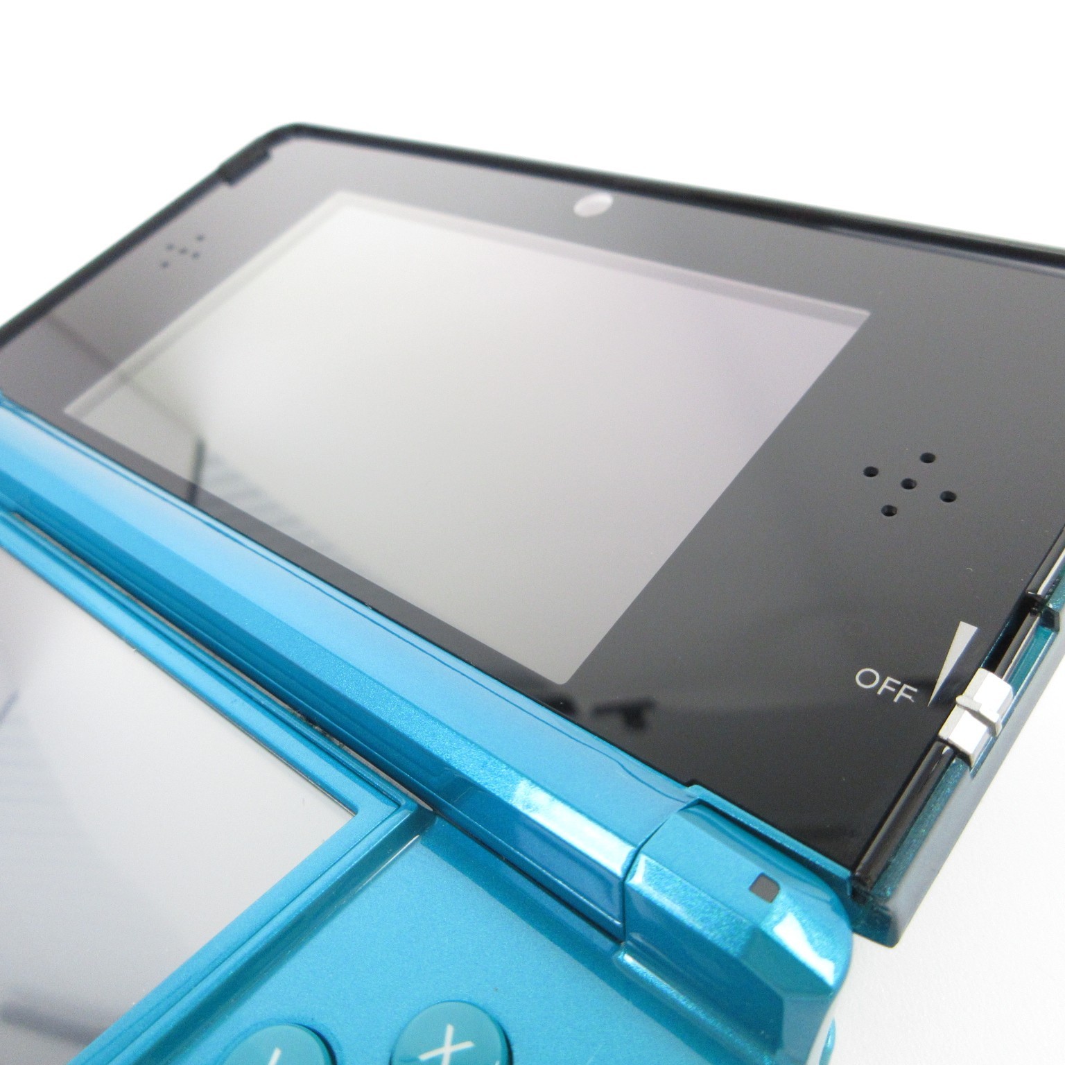 【Near Mint】Nintendo 3DS Aqua Blue Console Japanese Edition #DEN0525/03