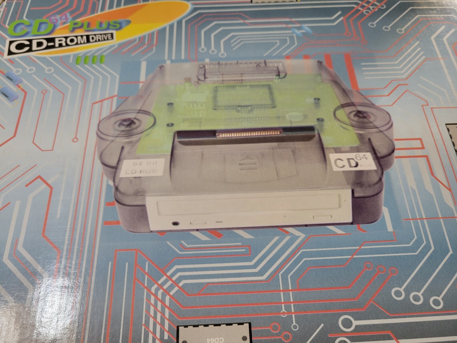 CD64 Plus CD Rom Drive 256MB (1999) Brand New Factory Boxed Hong Kong Import