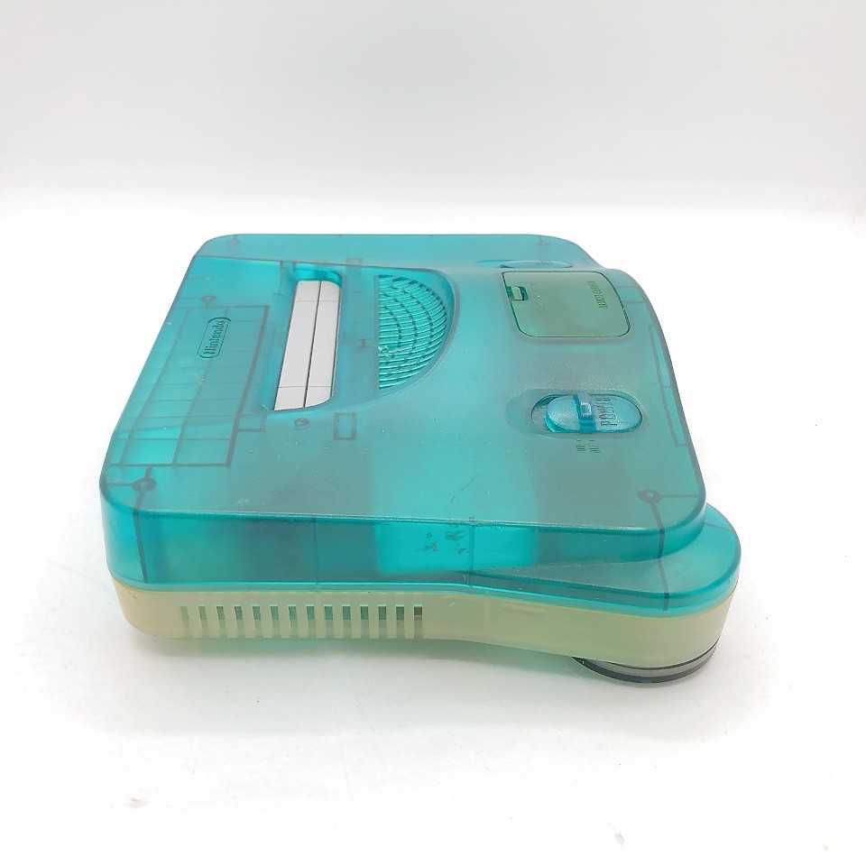 Nintendo 64 Console only Clear Blue N64 Made in Japan Tested