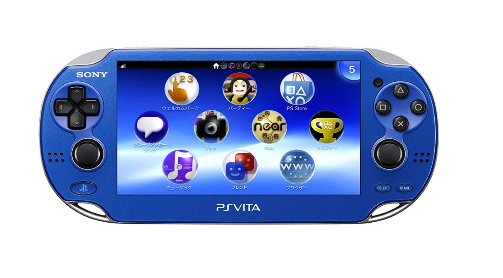 PS Vita Sapphire Blue PCH 1000 ZA04 Console Charger Box PSV Fat [BOX]