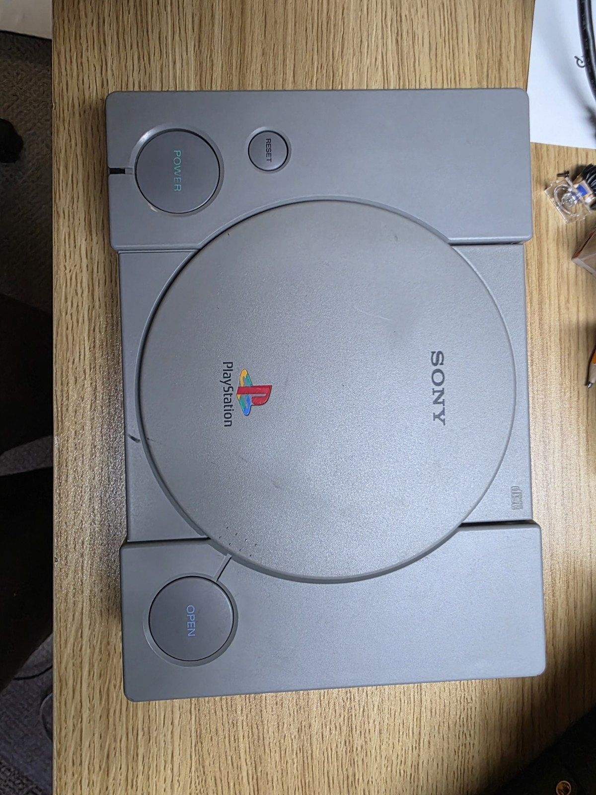 Sony PlayStation SCPH-1001 Gray Console CD-ROM with Original Controller