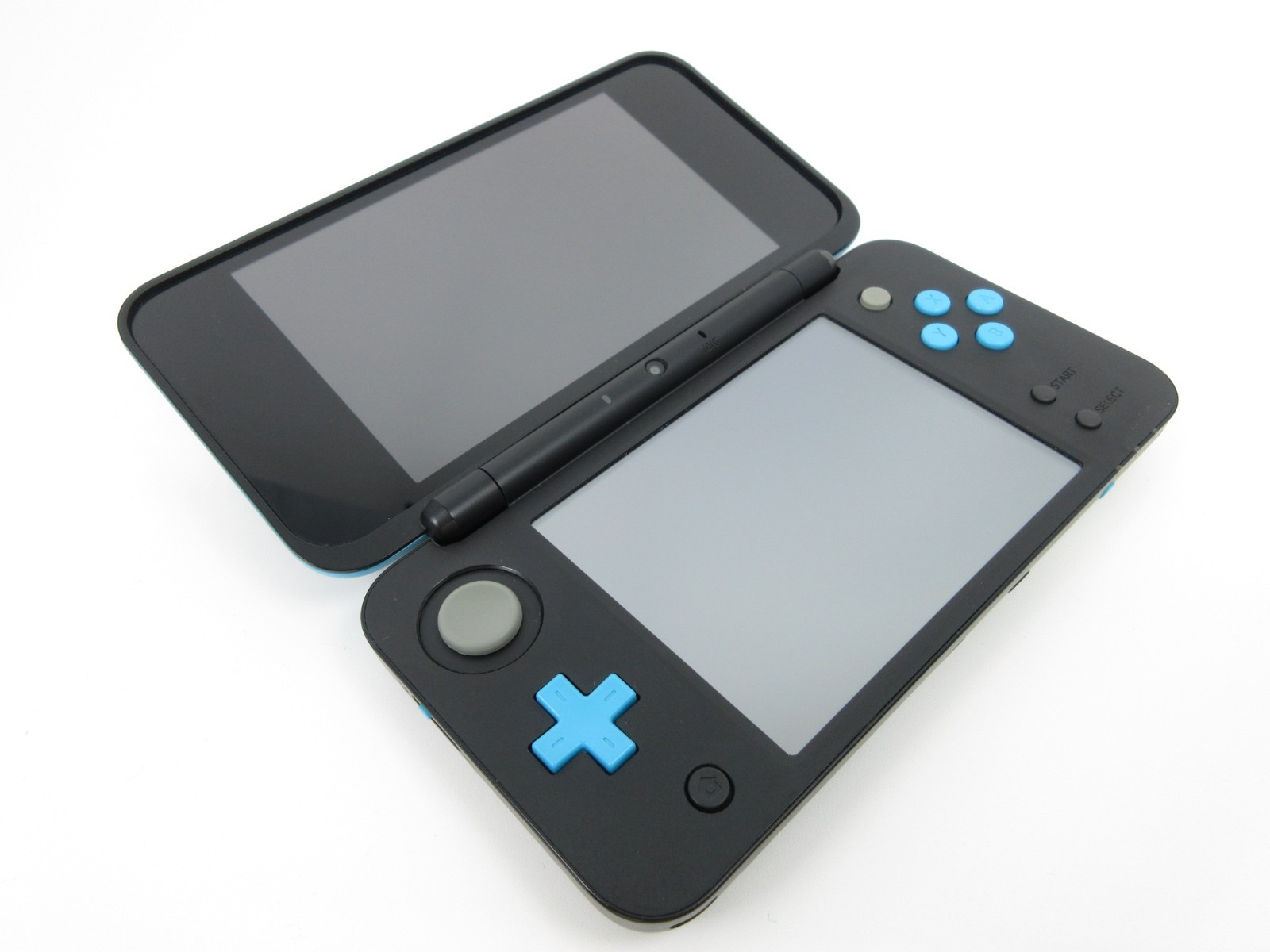 【Excellent】Nintendo New 2DS LL XL Black x Turquoise Console ONLY Japan Ver. #DEN