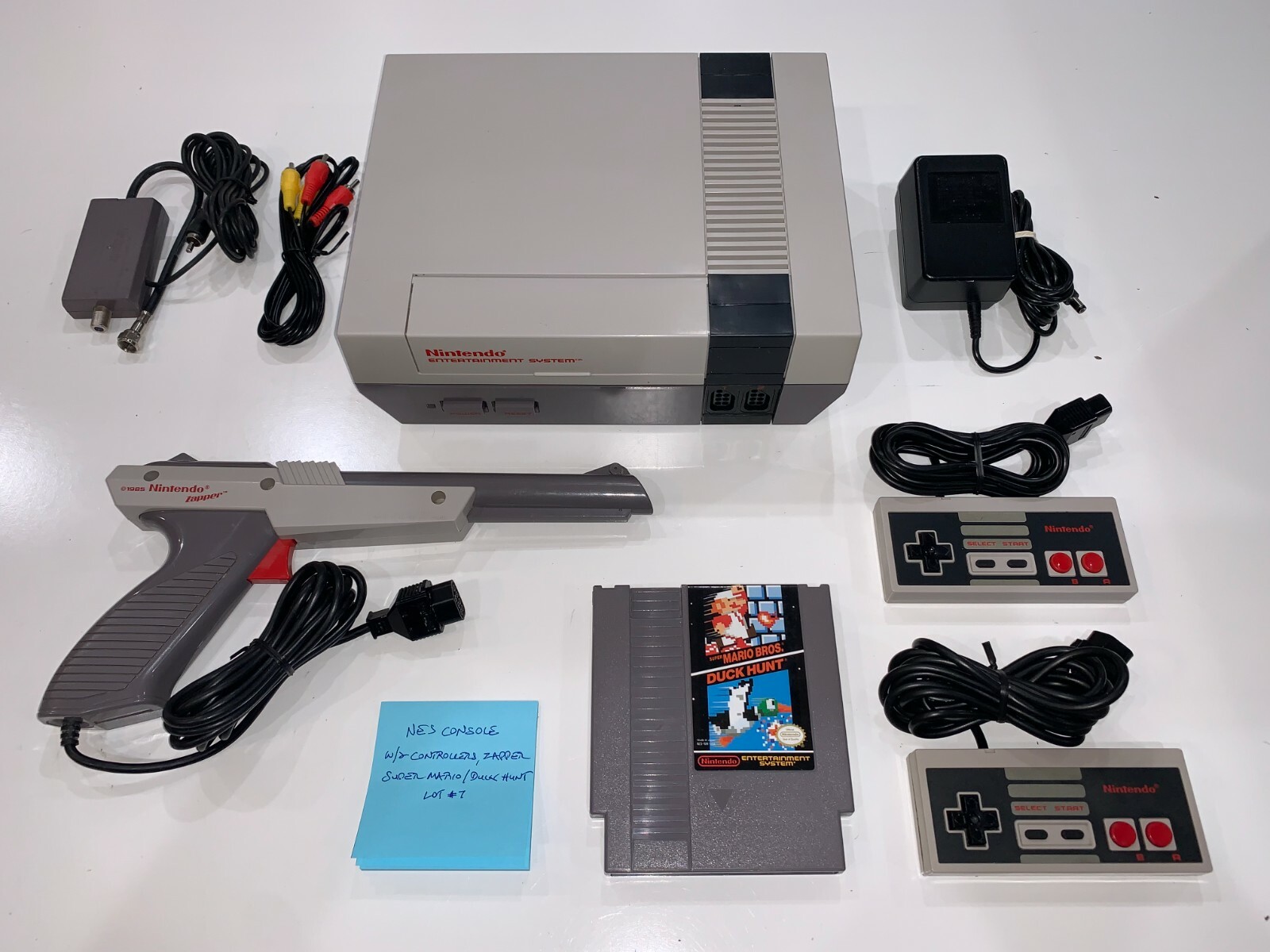 NES Nintendo System Console, New 72 Pin, Zapper, Super Mario Bros / Duck Hunt!