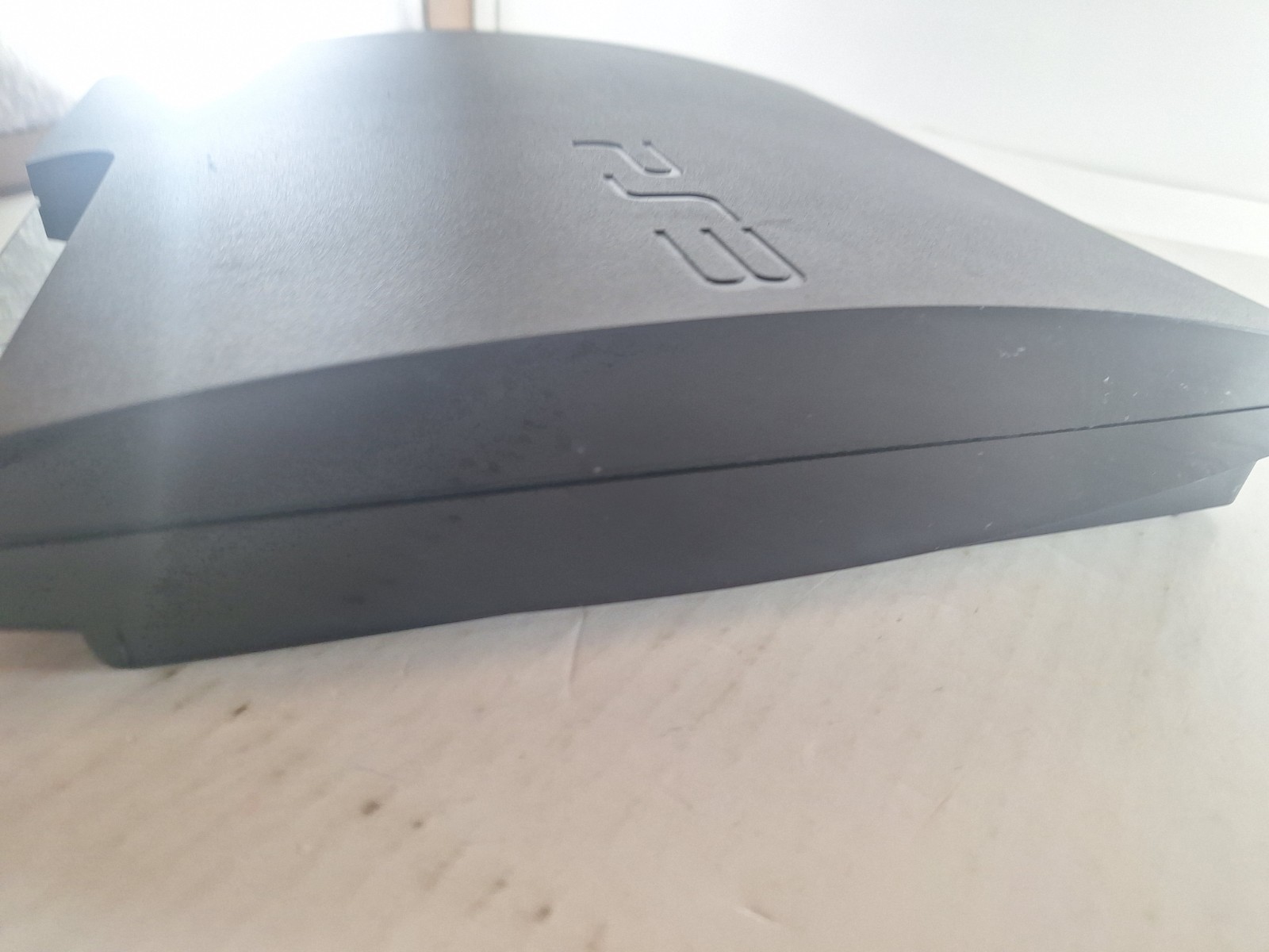Sony PlayStation 3 – Slim Cech-2001A Black Console For Parts Or Repair