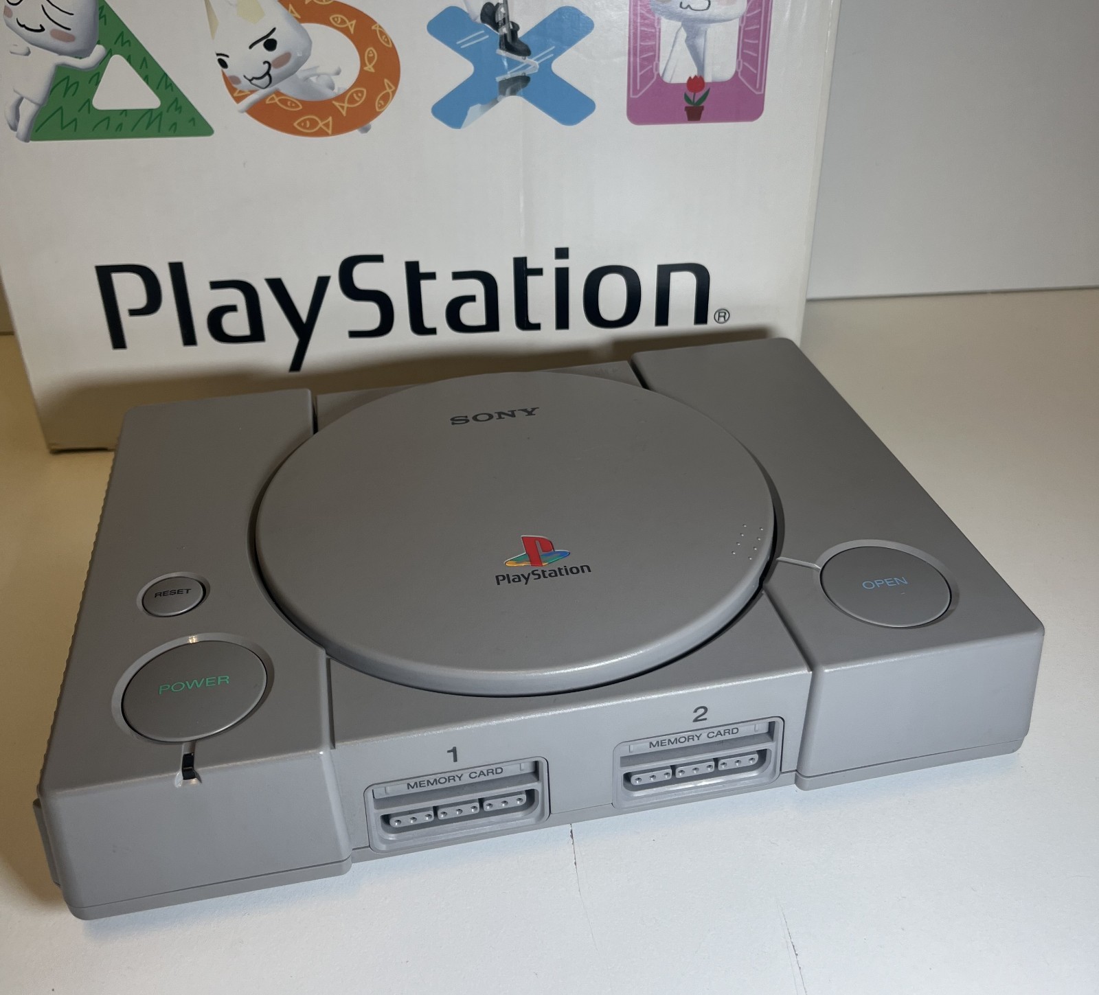 PLAYSTATION CONSOLE SCPH-9000 DUAL SHOCK TESTED NTSC JAPAN BOXED VERSION 1997