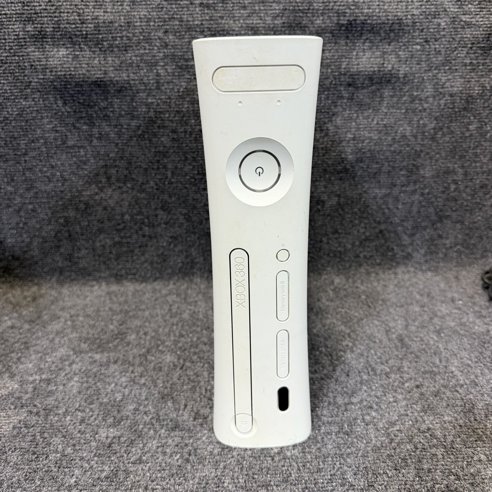 Microsoft Xbox 360 Fat White Console For Parts/Repair Disc Read Error No HD 1007