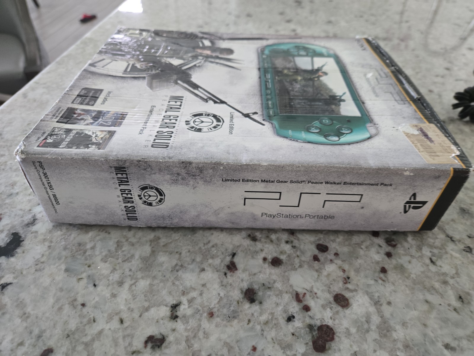 Sony PSP 3001 Metal Gear Solid: Peace Walker Entertainment Pack In Box – Tested