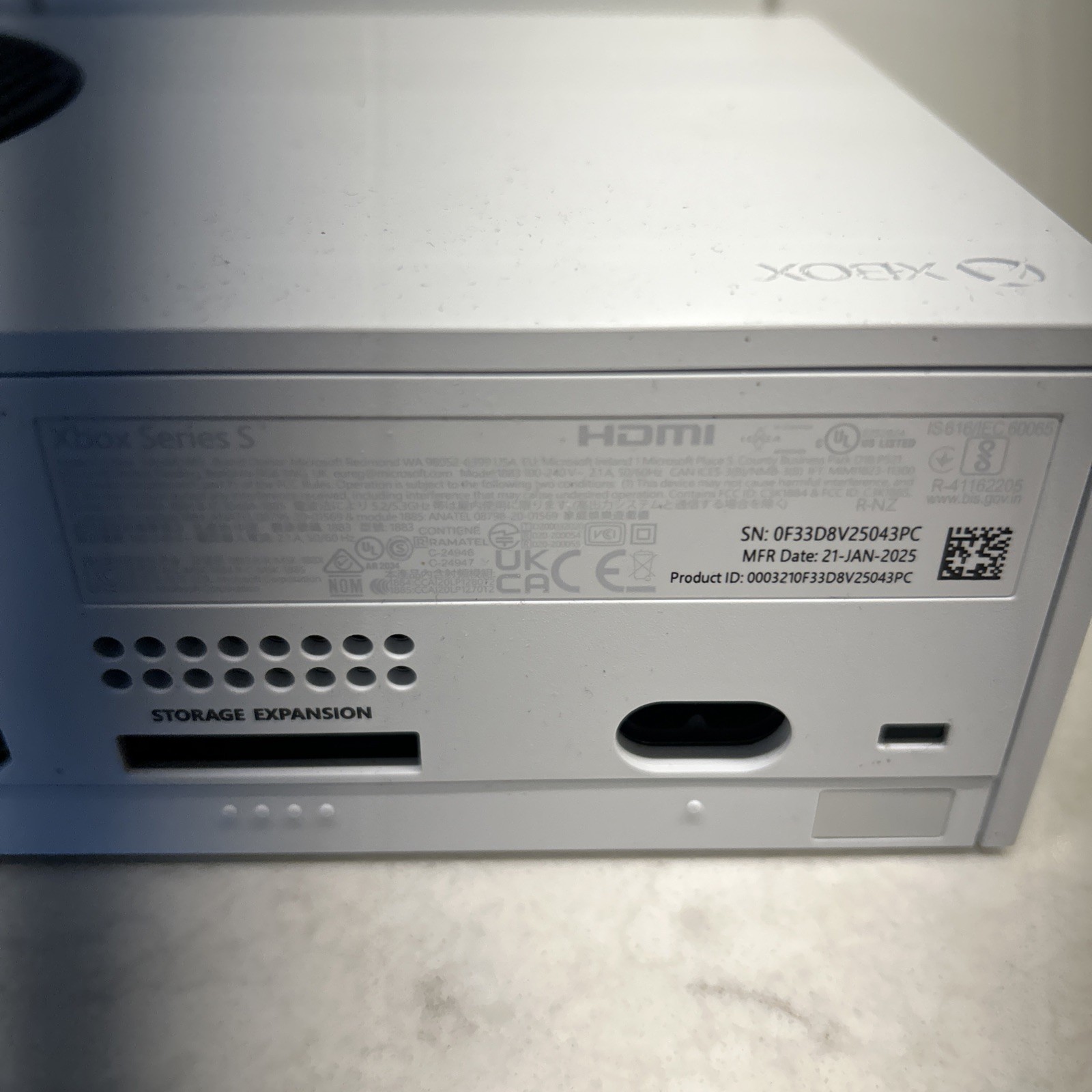 Microsoft Xbox Series S 512GB White Console w/ Controller, 4K UHD Wi-Fi HDMI