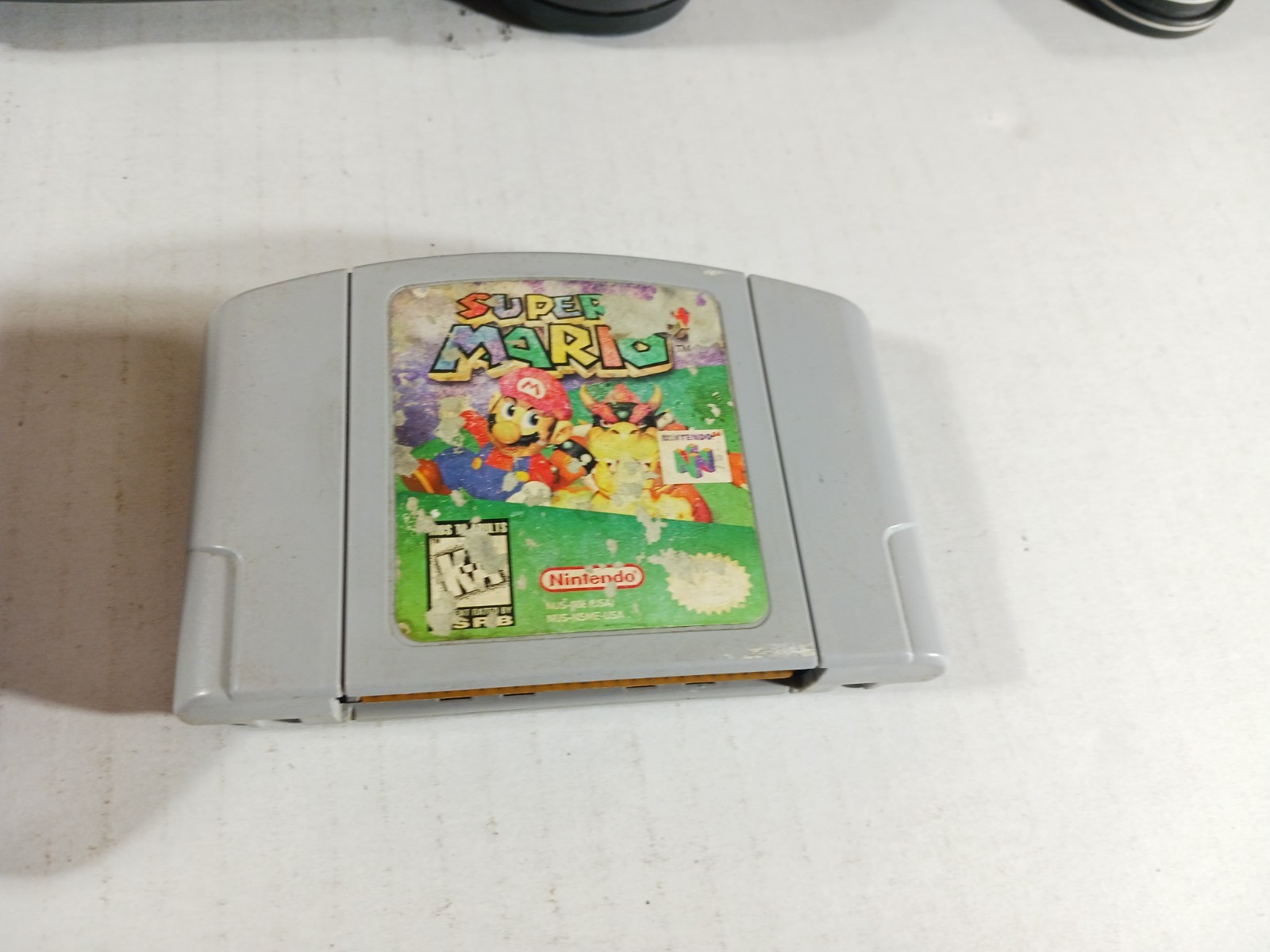 Nintendo 64 Starter Set Super Mario 64 Tight Stick Atomic Purple Controller N64