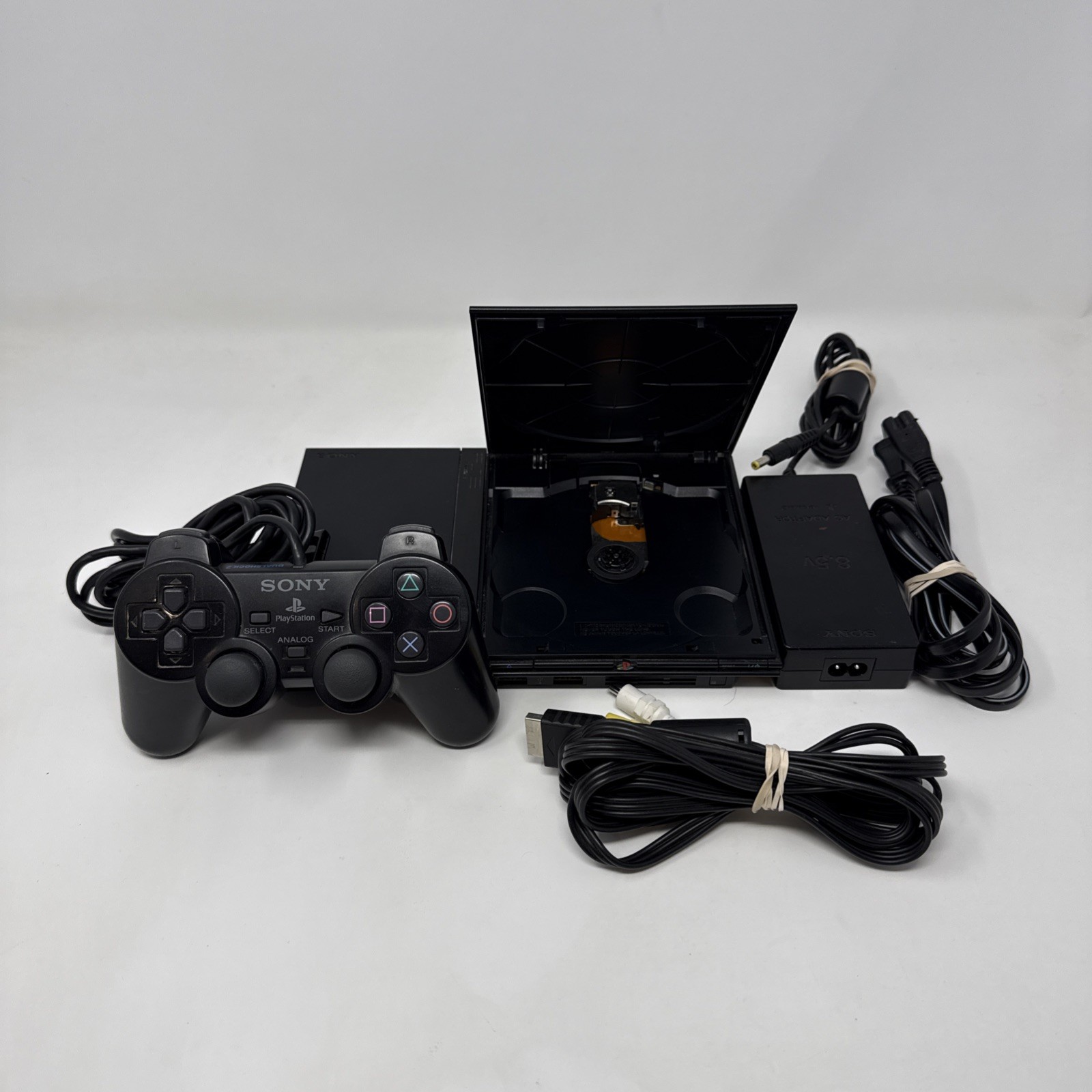 Sony PlayStation 2 PS2 Slim SCPH-70012 Console System OEM Bundle – Tested!!