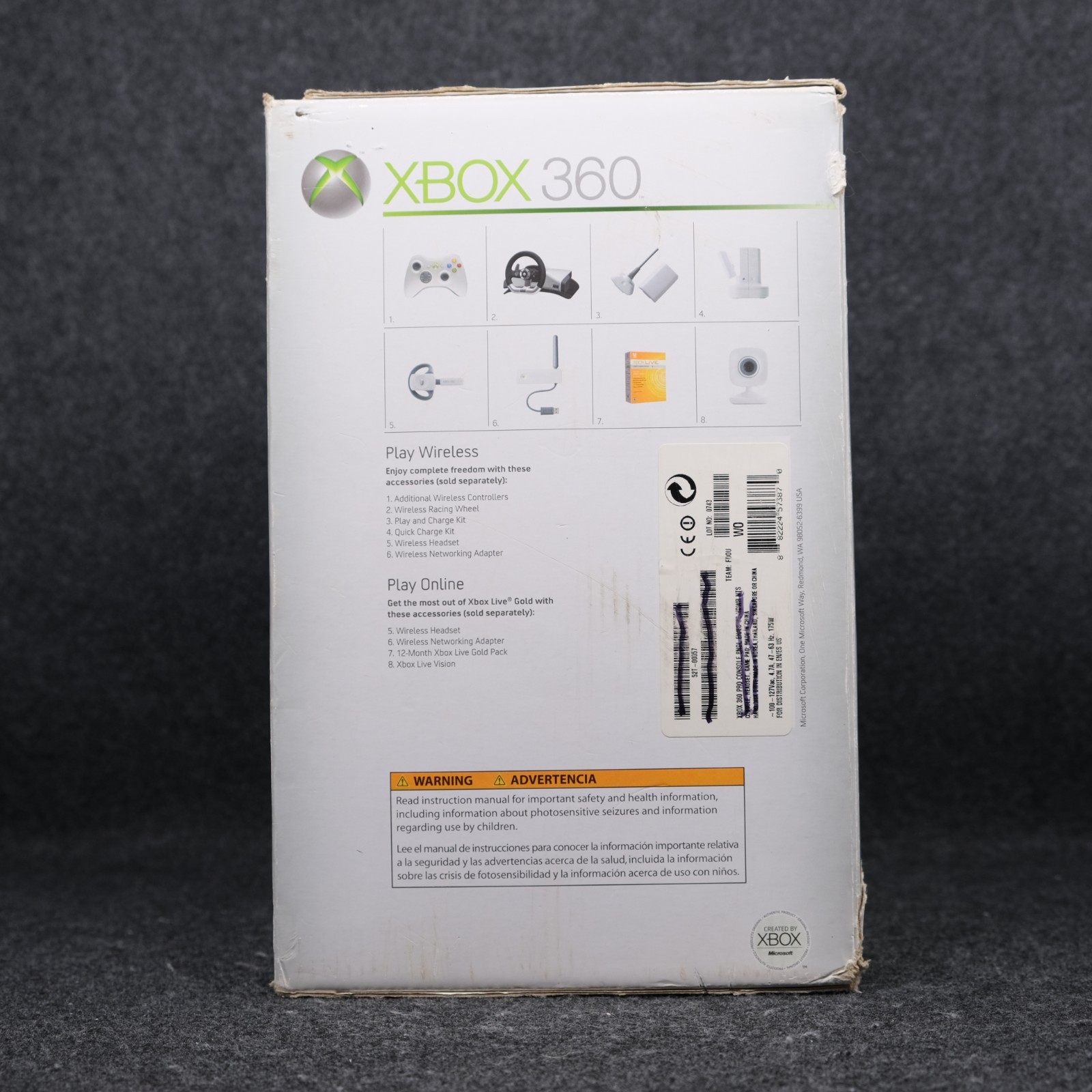 Microsoft XBOX 360 CIB *Missing Games* – Authentic Good Condition