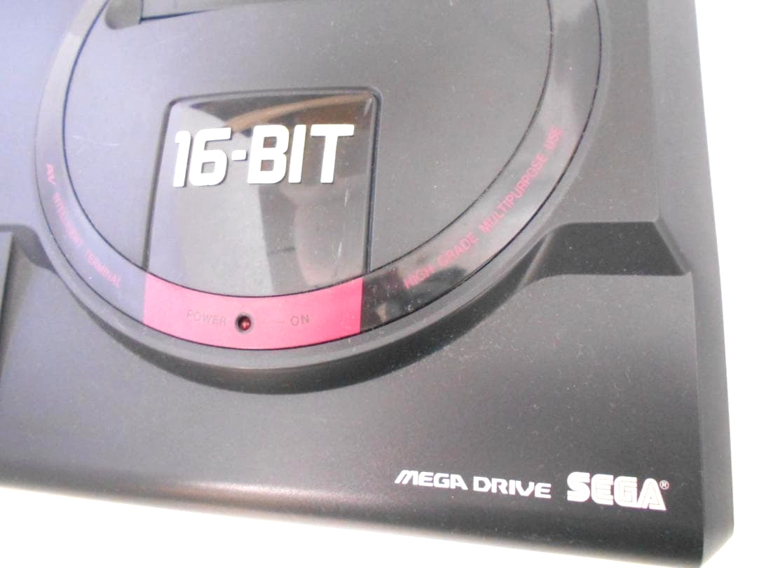 SEGA Mega Drive Console 16-Bit Boxed Controller Manual Tested Japan MD CIB