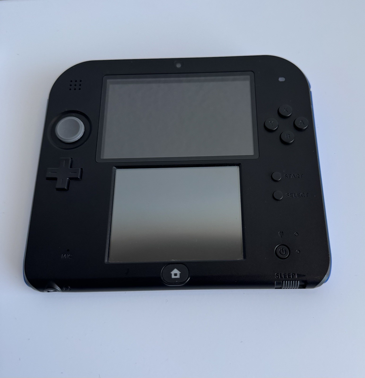 Nintendo 2DS (Black + Electric Blue) | Great Condition | Complete