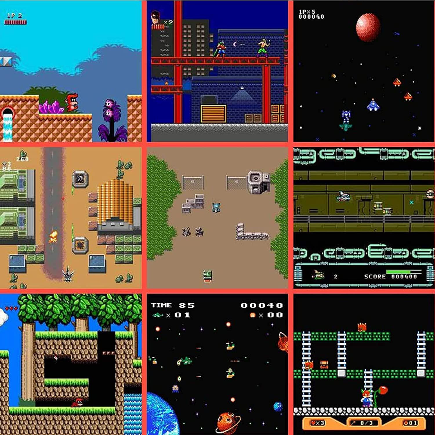 Retro Handheld Game Console, 182 in 1 Video Games Console 2.5″ Screen Handheld G