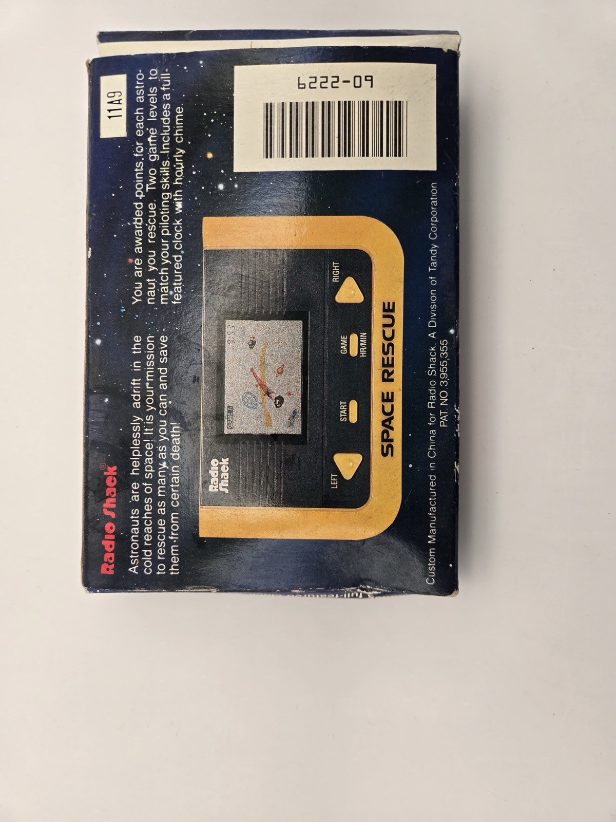 Radio Shack LCD Space Rescue Handheld Game New Sealed Complete Box Tested