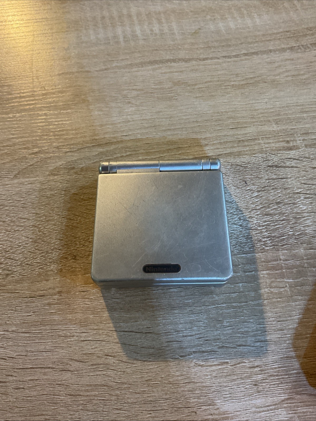 Nintendo Game Boy Advance SP Handheld System – Silver With Charger