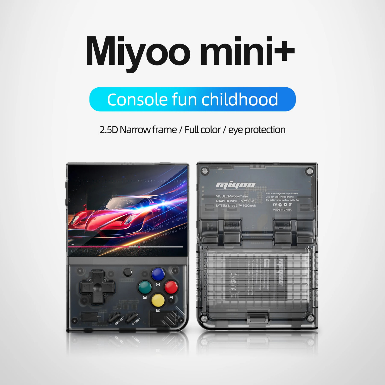 Portable Retro Handheld Game Console V2 Mini+ IPS Screen Linux Children Gift