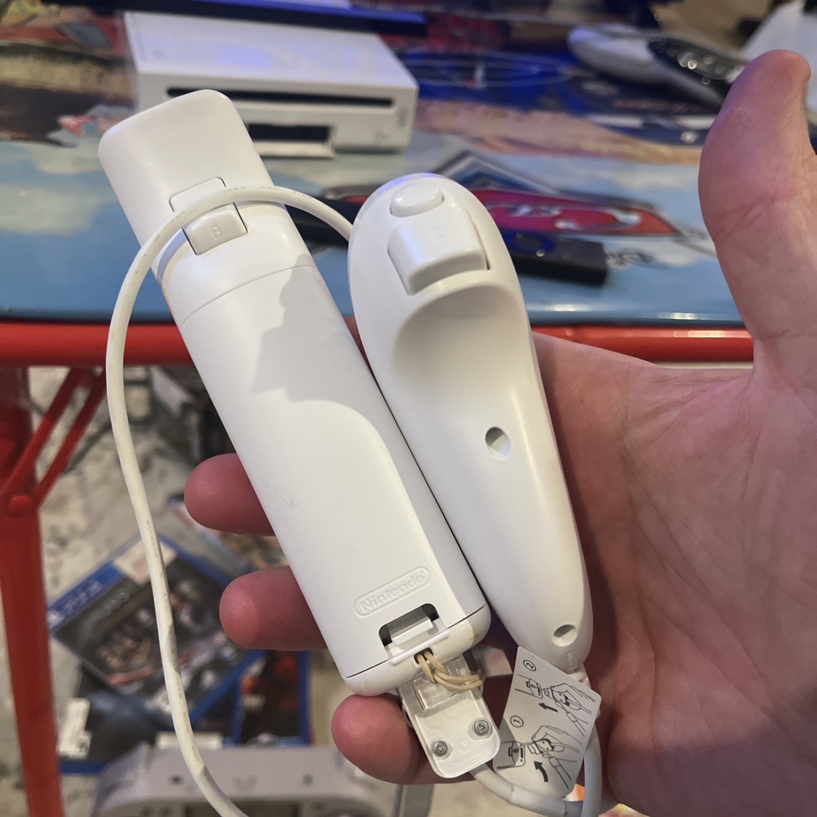 Nintendo RVL-001 Wii Console – White Console & Cords GameCube Compatible Tested