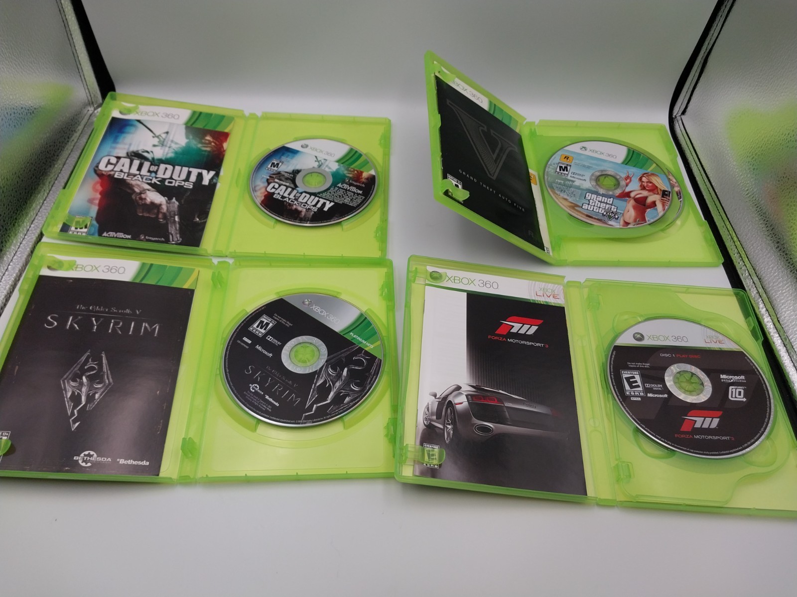 Microsoft Xbox 360 S Slim 250GB Console, 2 Controllers, & 15 Games – TESTED