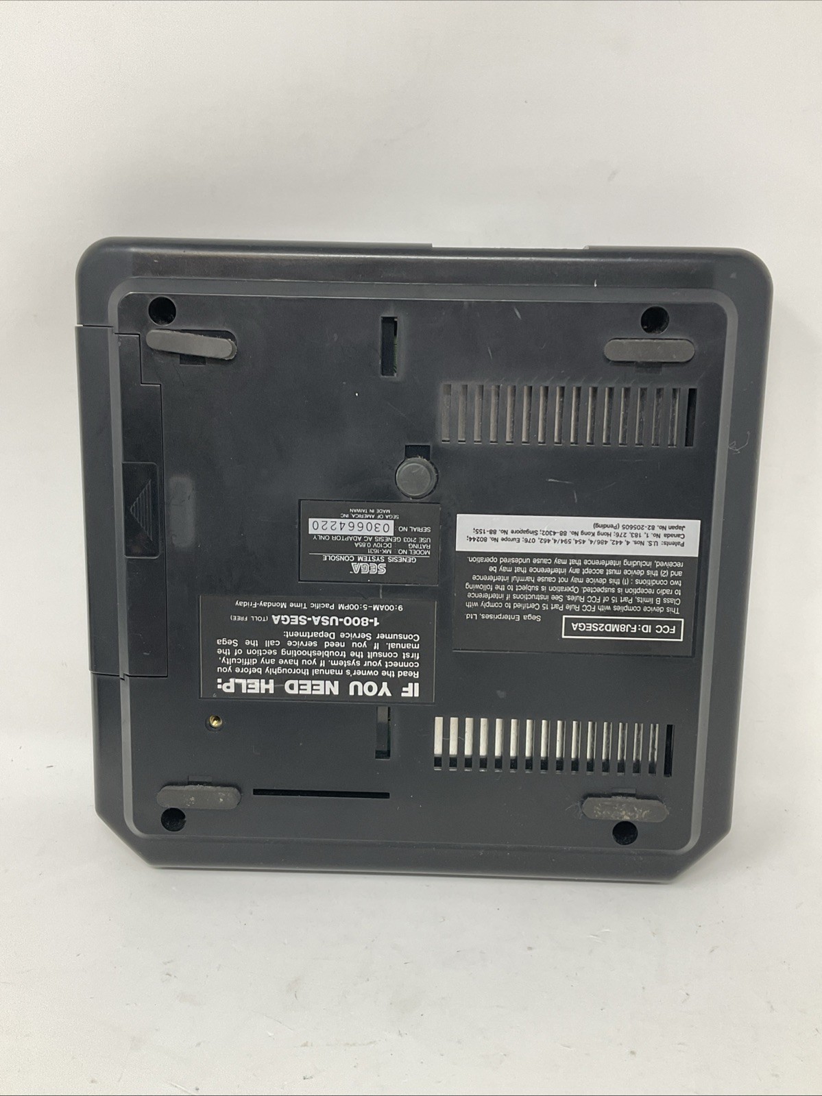 Sega Genesis II – MK-1631 – Console – Tested – Working