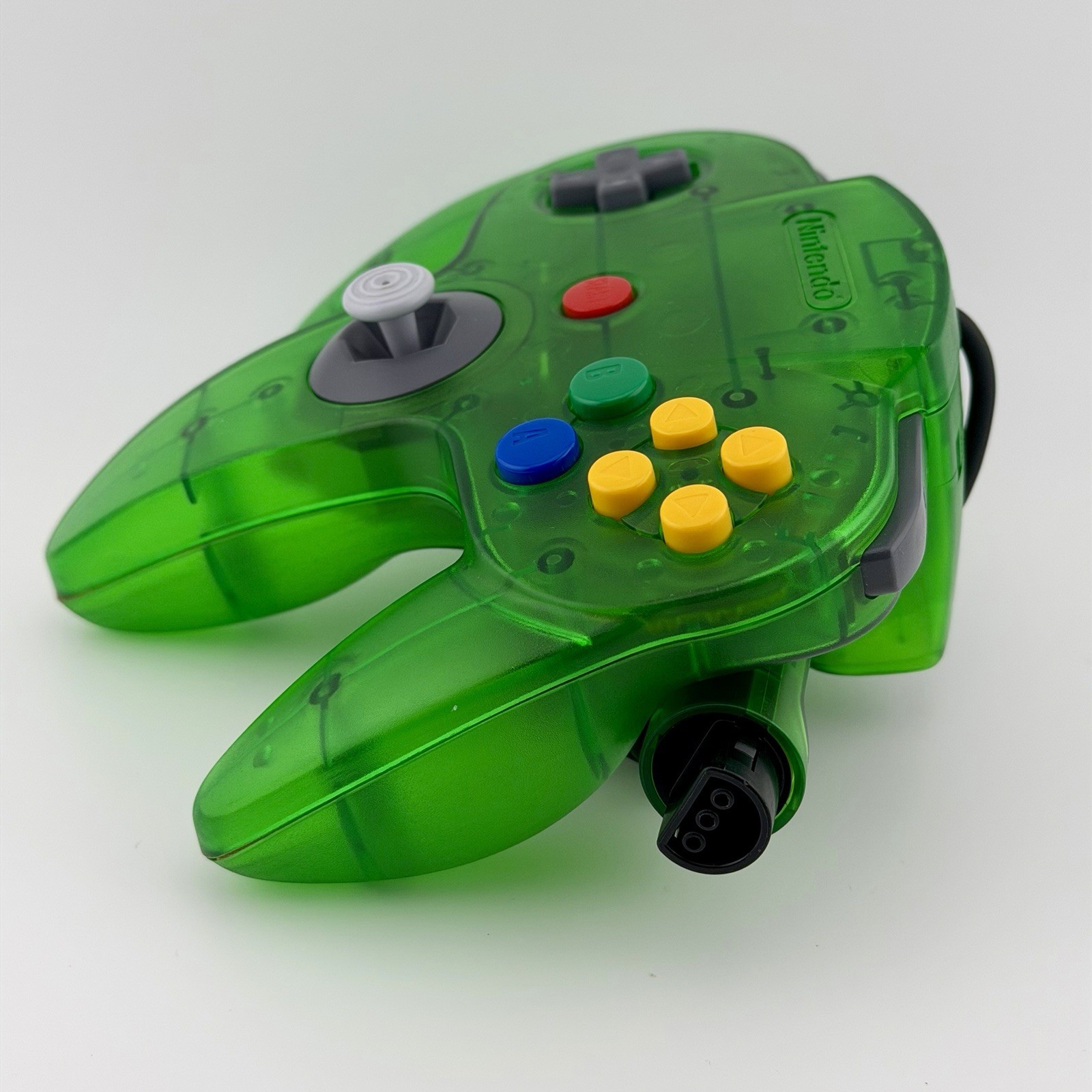 OEM Nintendo 64 Funtastic Jungle Green Console w/ Expansion Pack & Controller