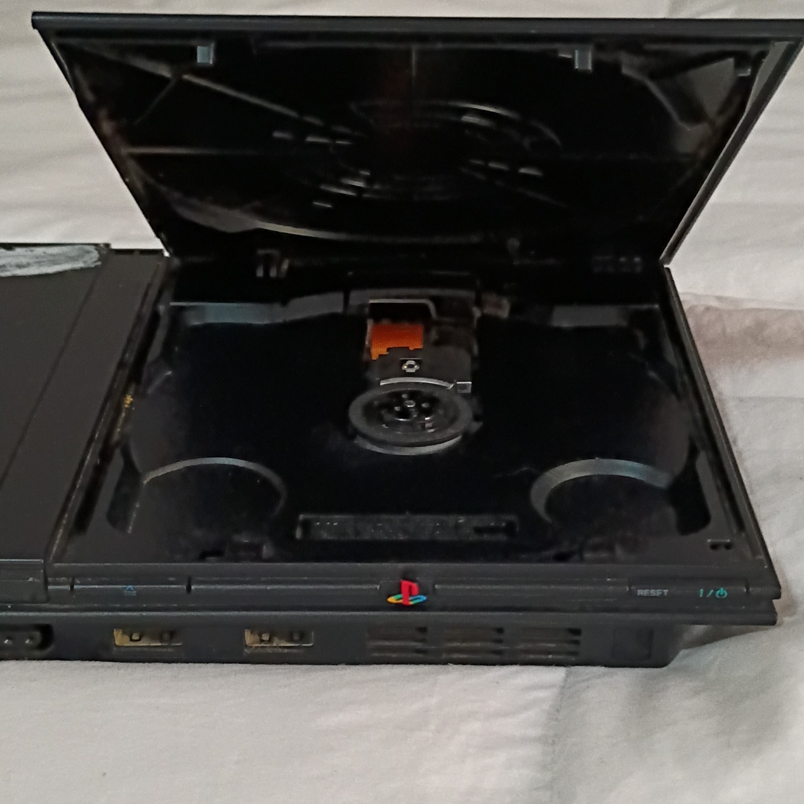 Sony PlayStation 2 Slim PS2 Black Bundle Controller AC Adapter 128MB Card