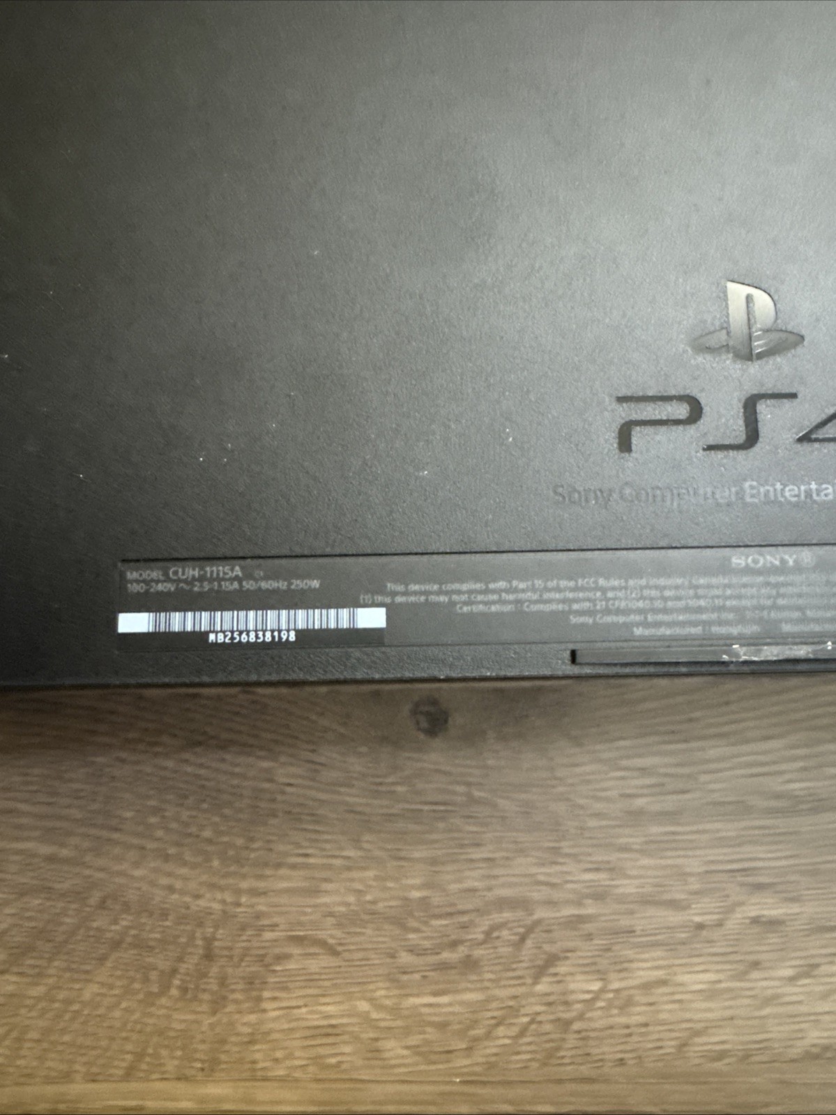SONY Playstation 4 PS4 Jet Black Console 500GB CUH-1115A Firmware 1.75 In Box
