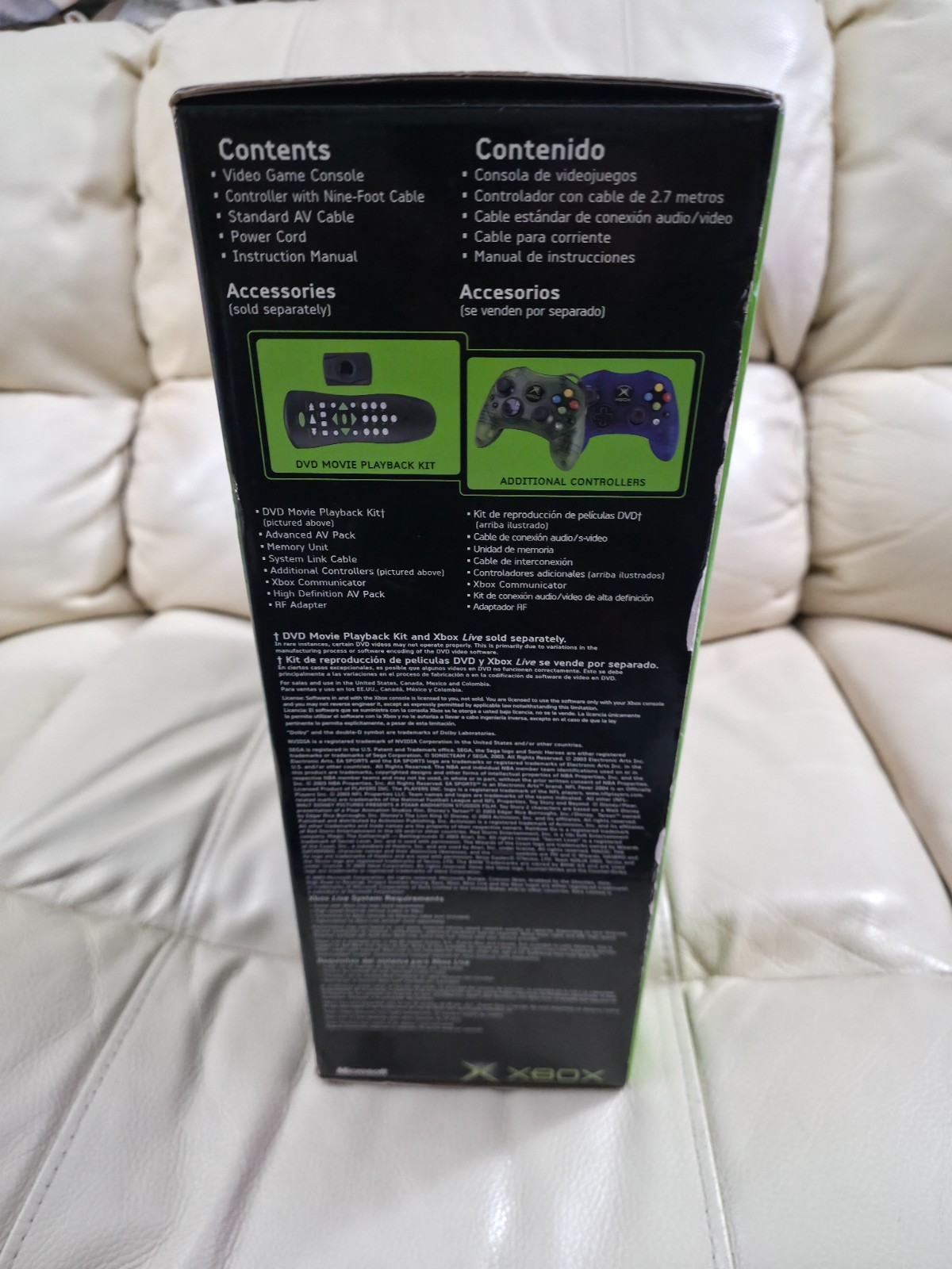 Brand New Factory Sealed Original Xbox Console System RARE! Unopened!