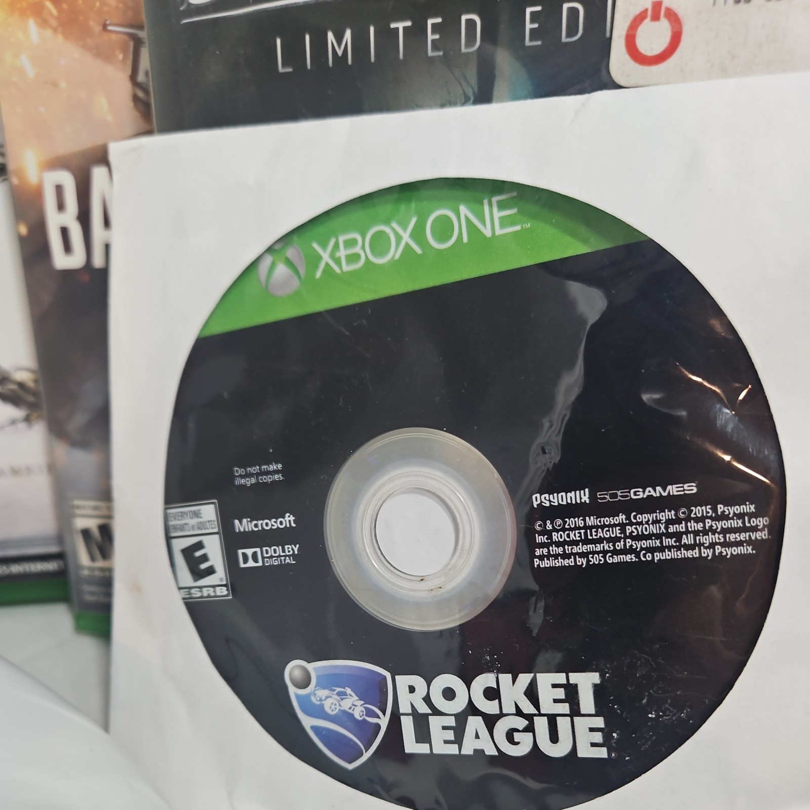 Microsoft Xbox One White Bundle Set 500GB W/ Games & Controller All TESTED Works