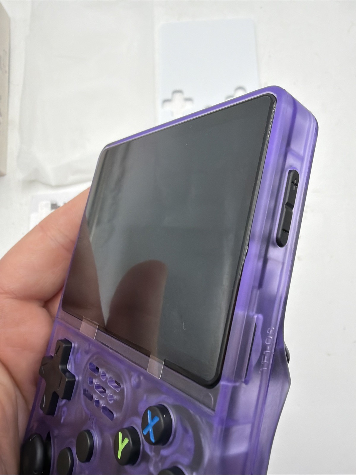 Retro Snap Play Handheld Console 128GB, 3.5″ Screen, 20k+ games, Purple