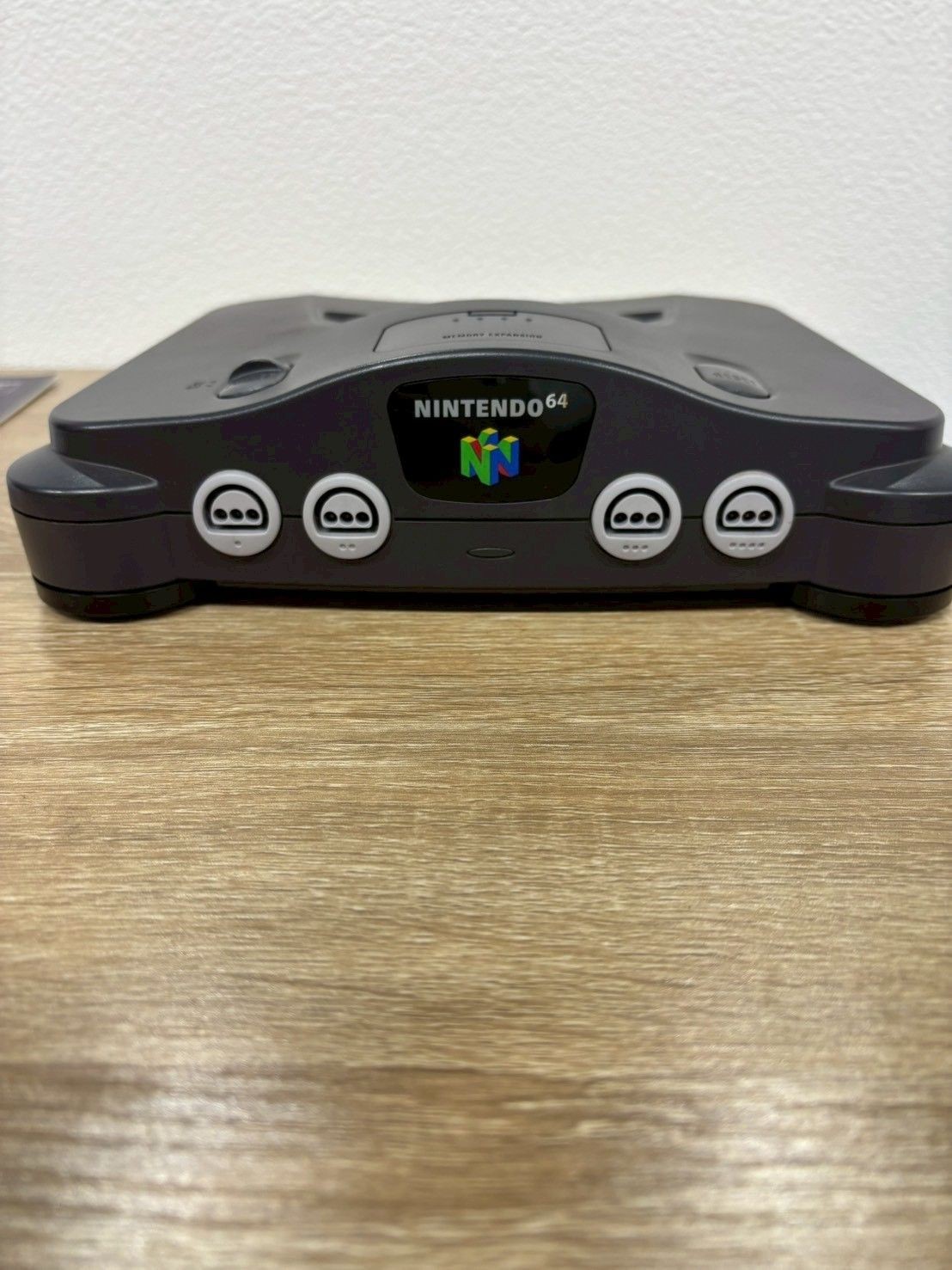 Nintendo 64 N64 Console Black Japan NUS-001 W/Controller Cables BOX