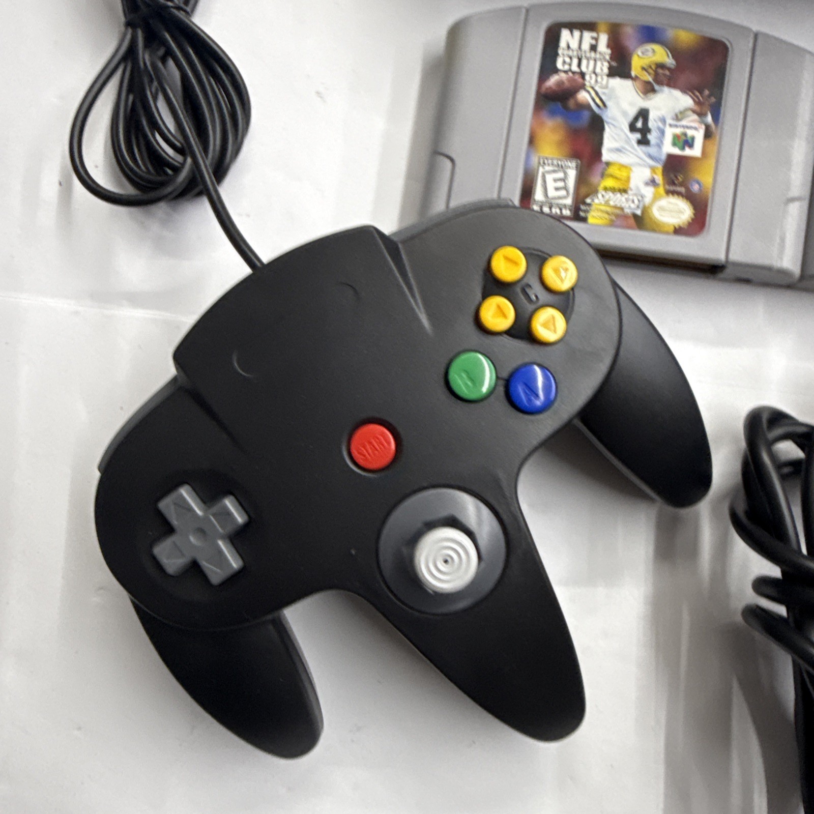 N64 – Nintendo 64 Smoke Grey Console Region Free W/ Super Smash Bros Tested 2945