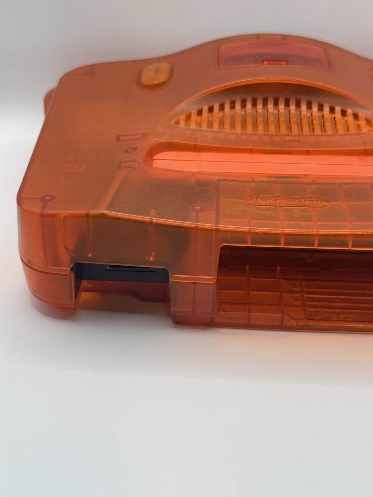 Nintendo 64 N64 Fire Orange Funtastic Console Only Tested Working