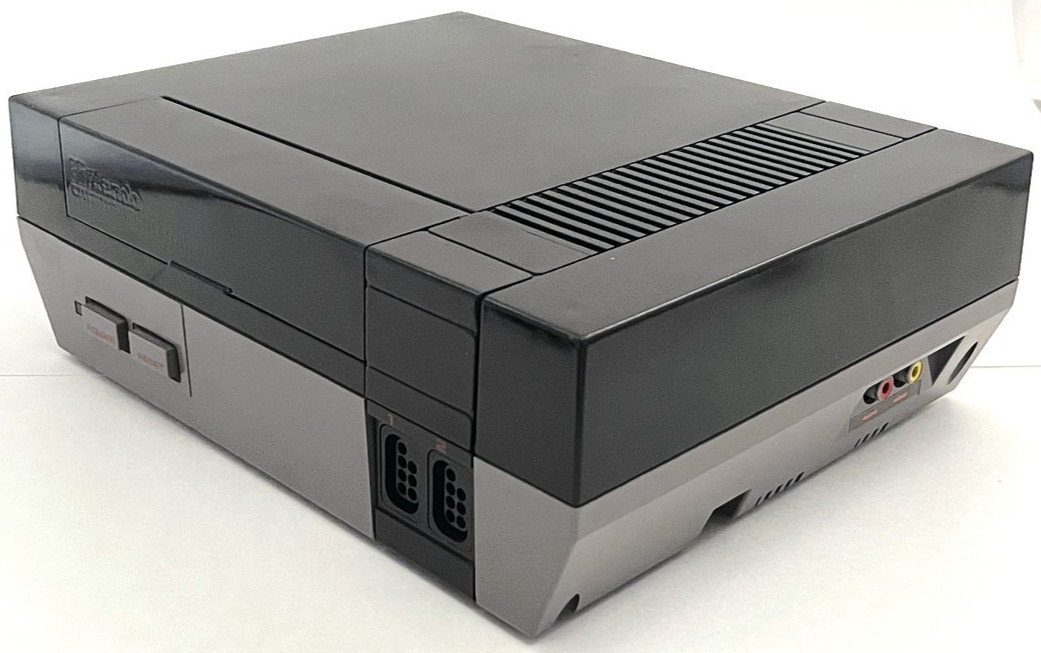 BLACK EDITION Nintendo Entertainment System NES Video Game Console Bundle Set