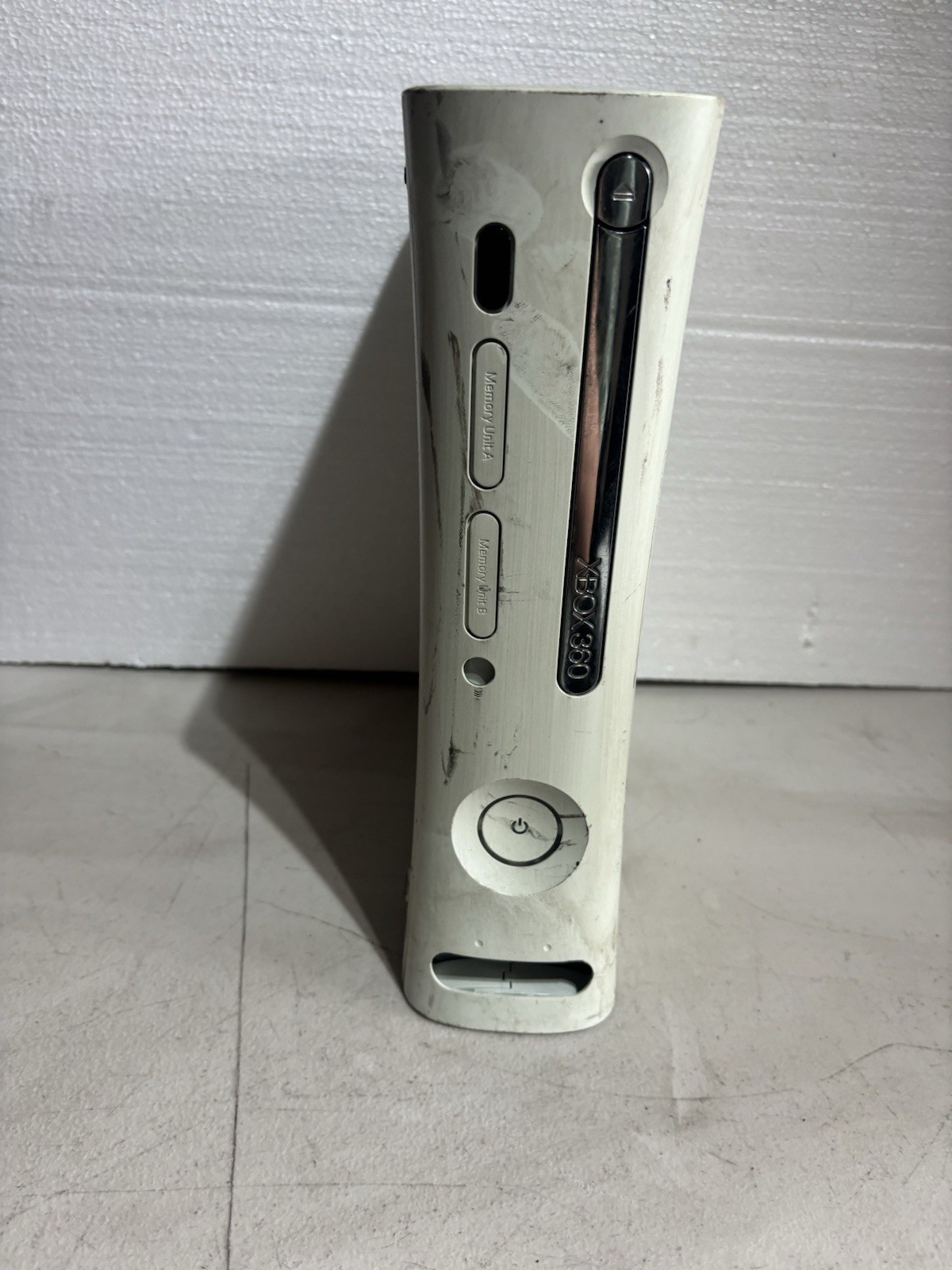 Microsoft Xbox 360 Pro White Console Tested Console Only No Accessories!!!