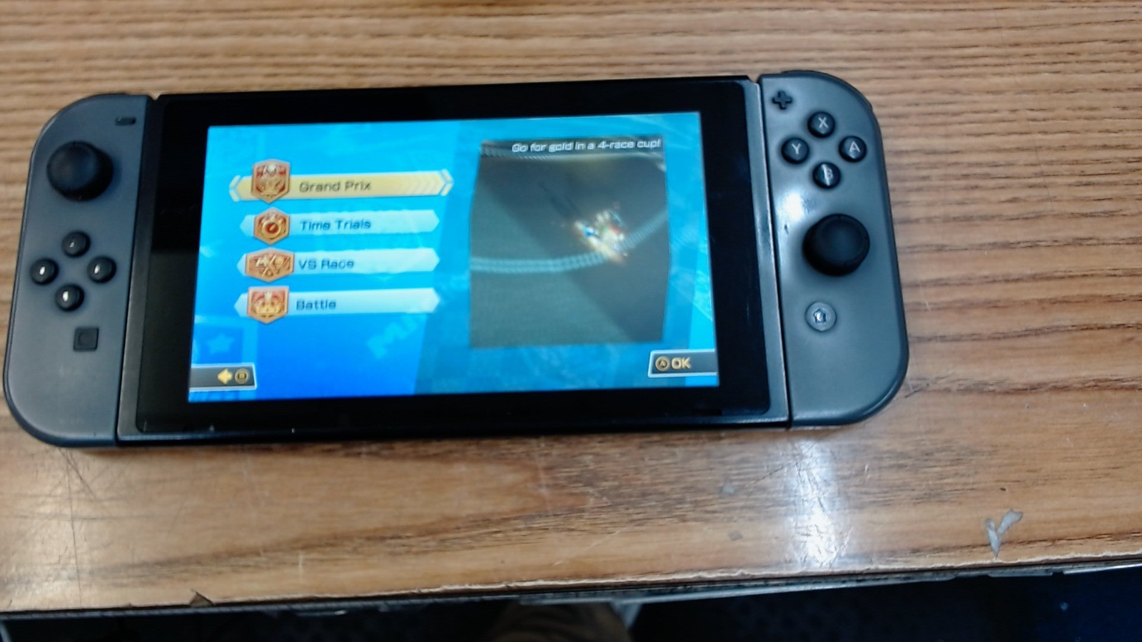 NINTENDO SWITCH HAC-001 (-01) BLACK/ GRAY – V2 (CJL007178)