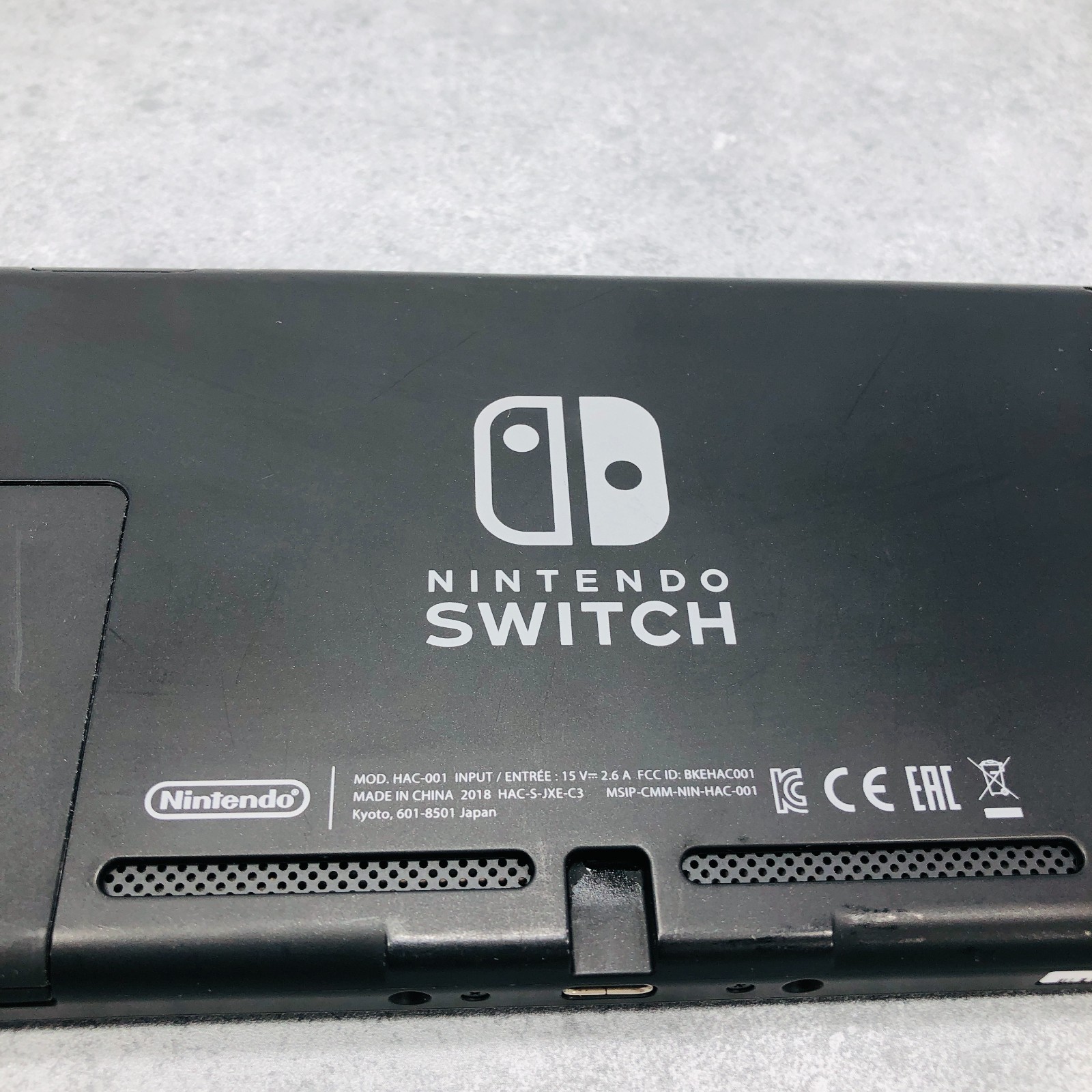 [EX+3] Nintendo Switch V1 Hac-001 2018 Console Region Free gray Japan 26-05-124