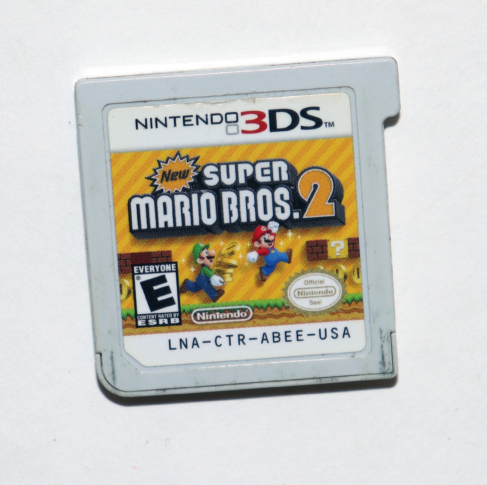 2011 Nintendo 3DS Handheld Console w/ Super Mario Brothers 2 Game – Works Grt!